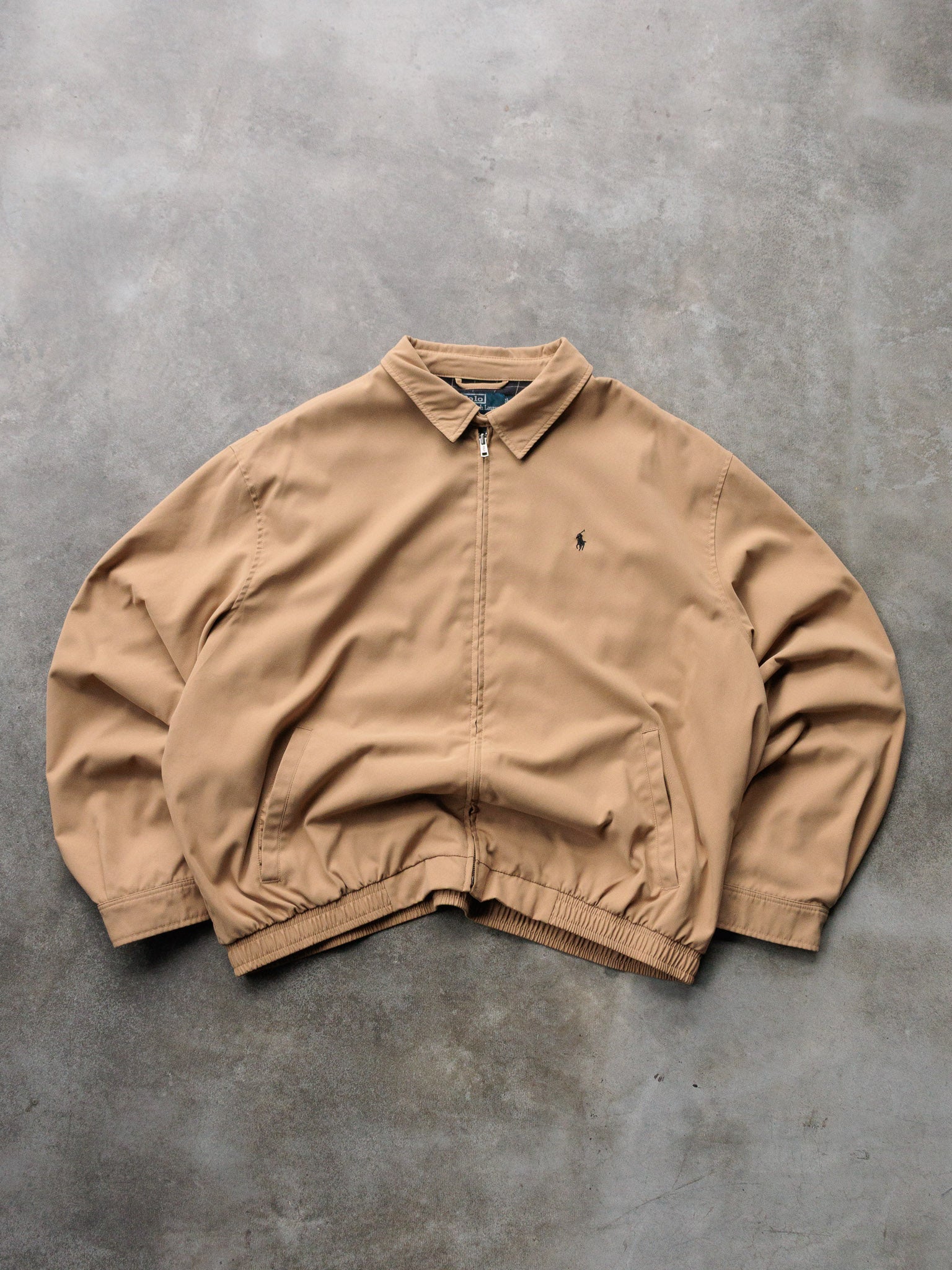 Vintage 90s Polo Ralph Lauren Harrington Jacket (2XL)