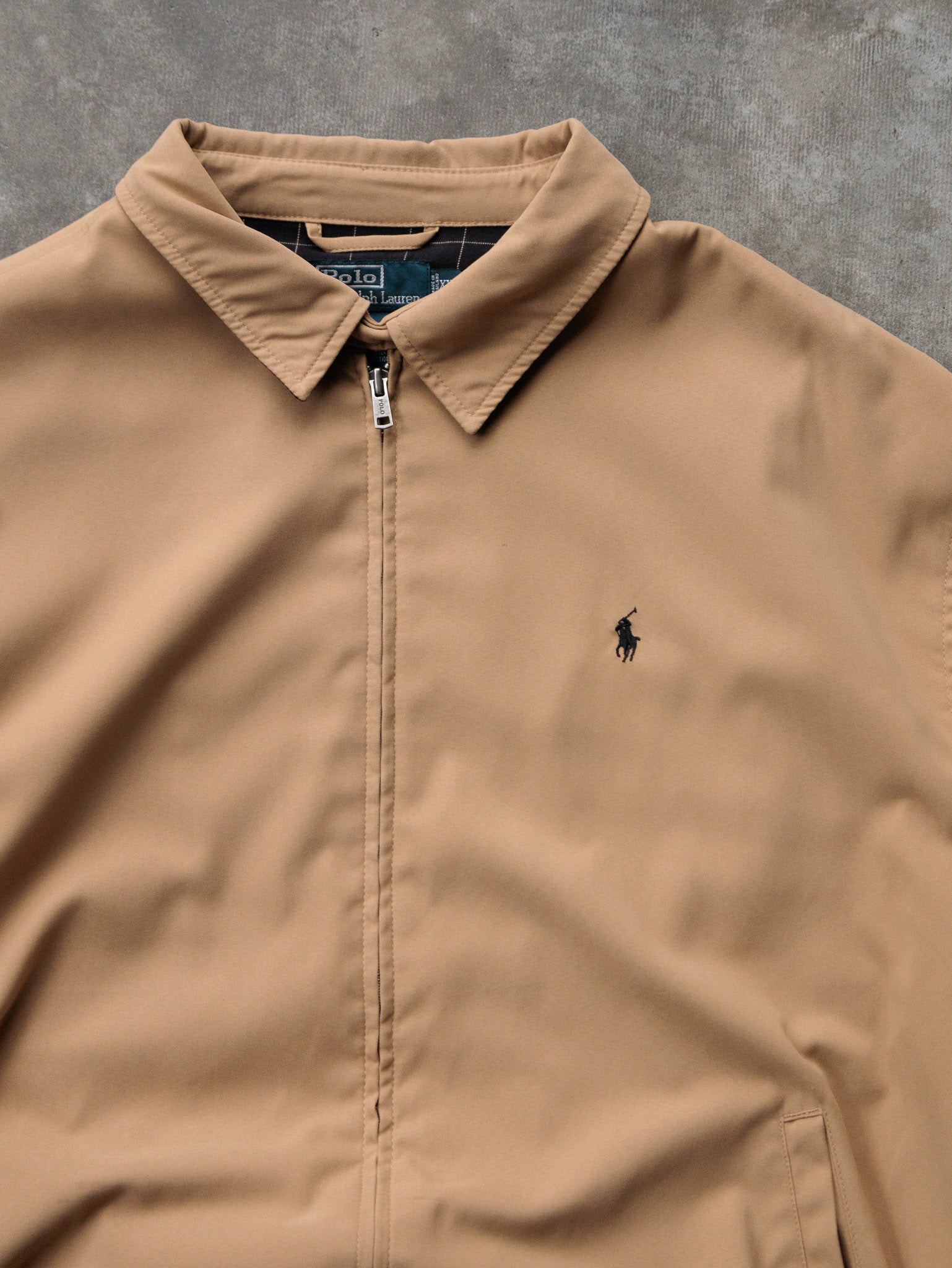 Vintage 90s Polo Ralph Lauren Harrington Jacket (2XL)