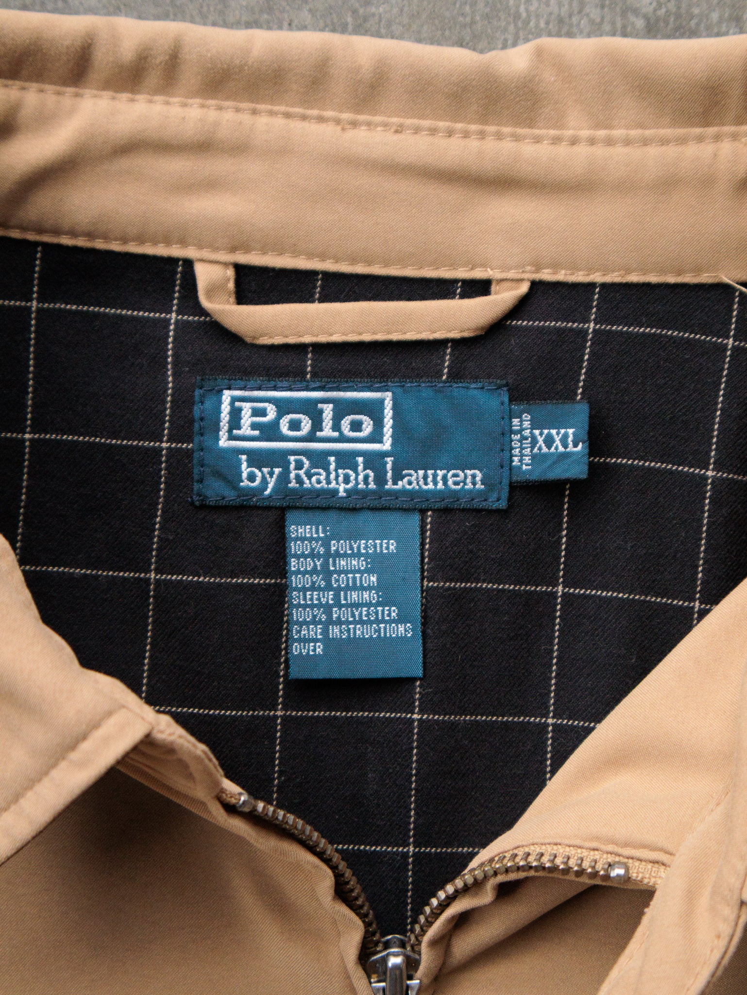 Vintage 90s Polo Ralph Lauren Harrington Jacket (2XL)