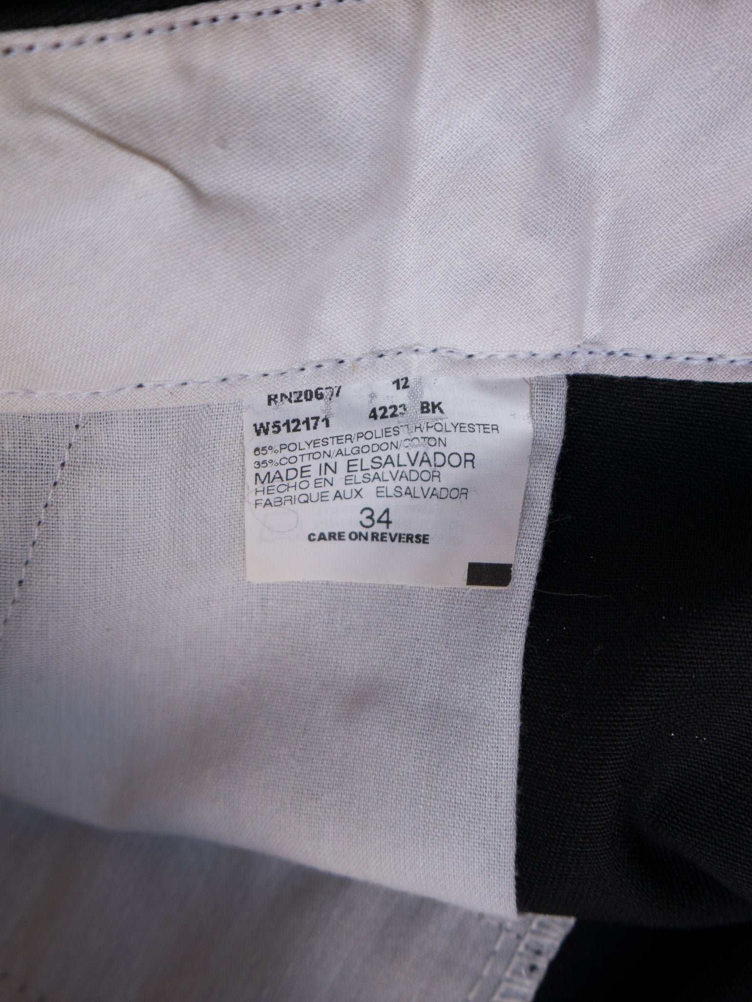 Vintage Black Dickies Work Shorts (W34)