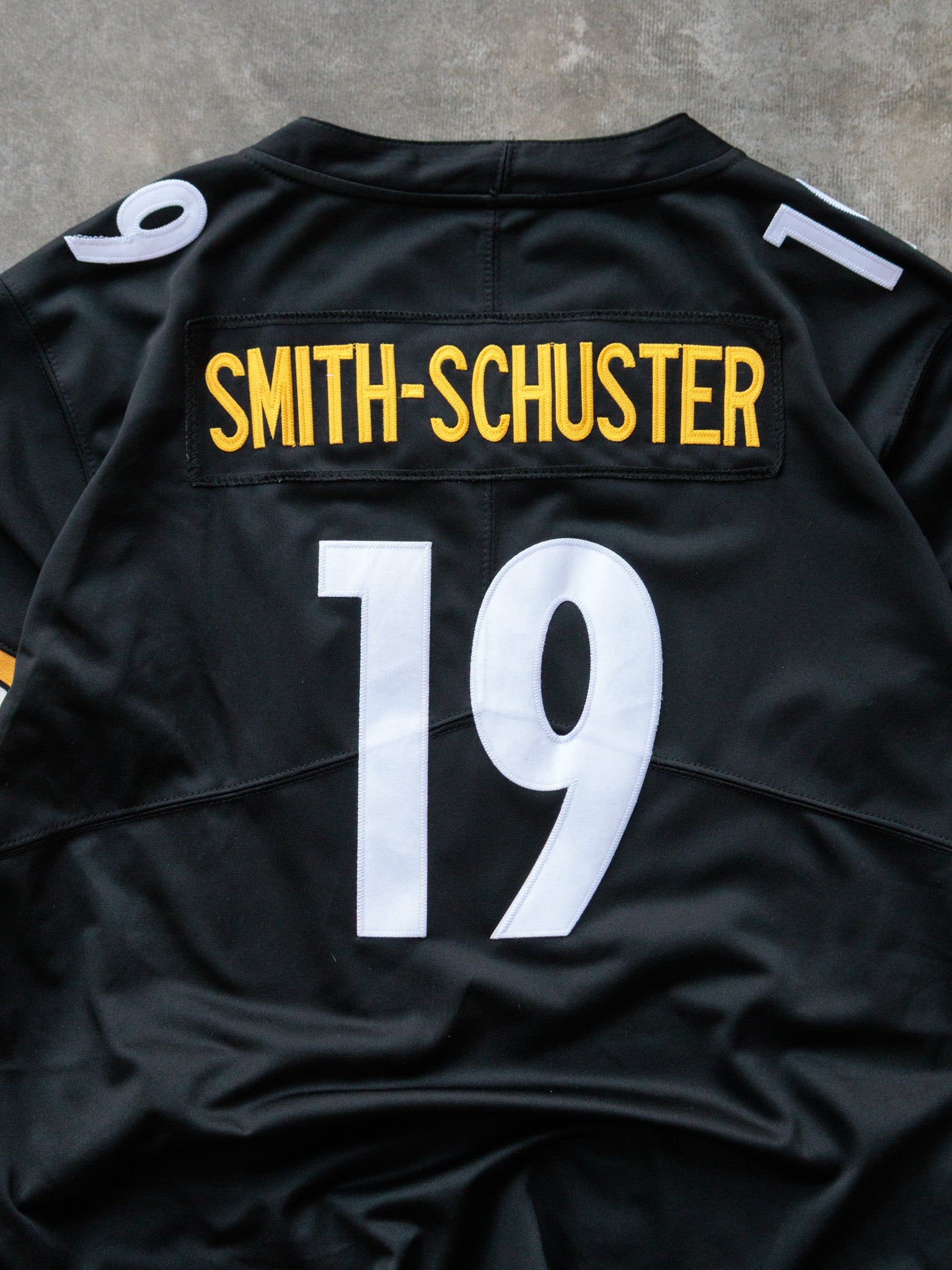 Black Nike Pittsburgh Steelers Smith-Schuster Jersey (XL)