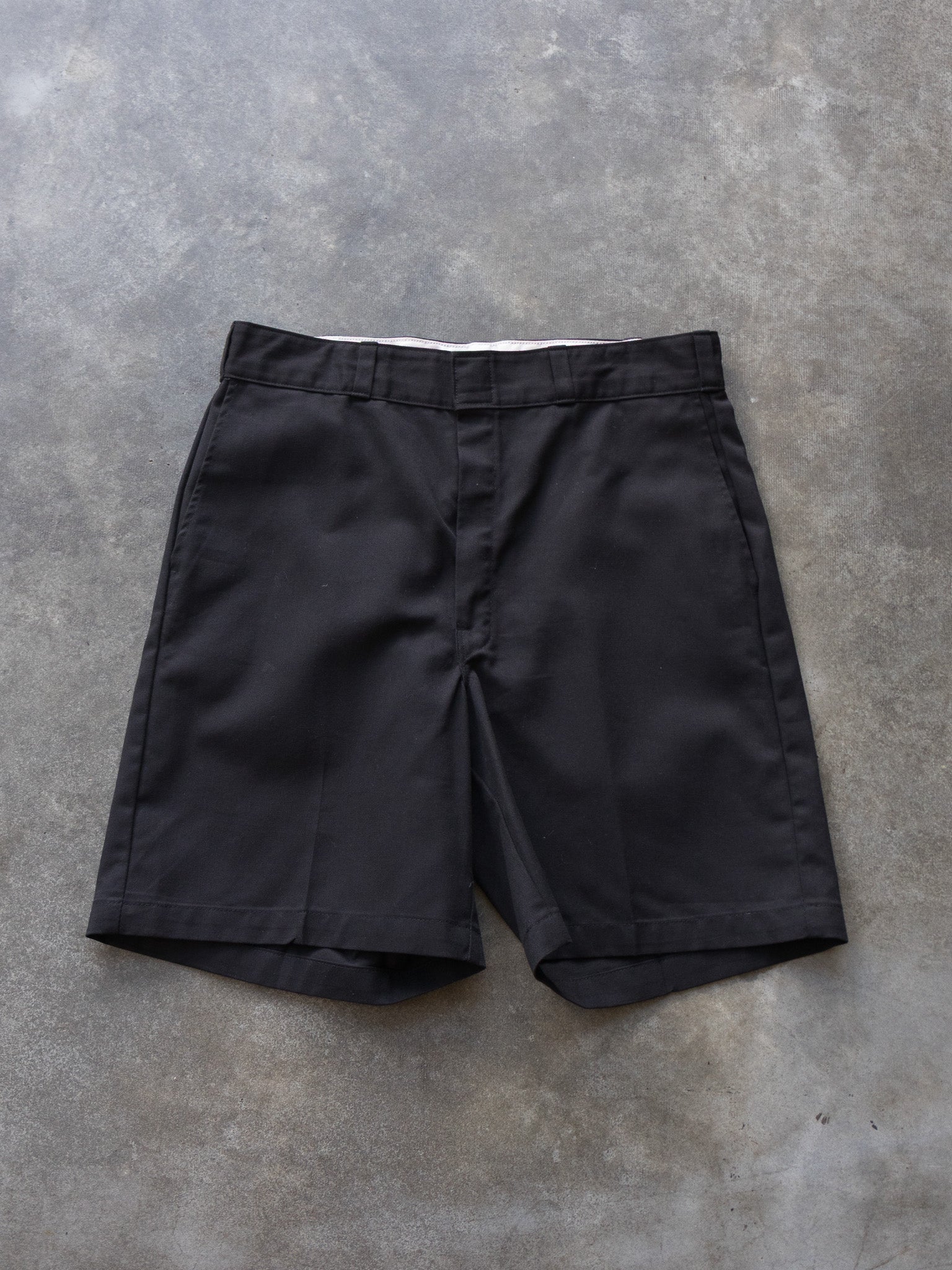 Vintage Black Dickies Work Shorts (W34)