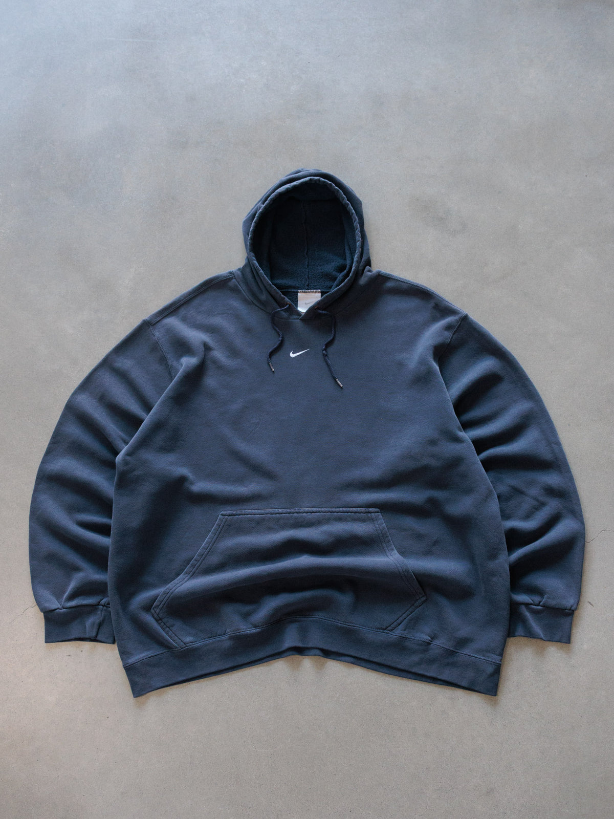 Vintage Navy Nike Hoodie (XL)