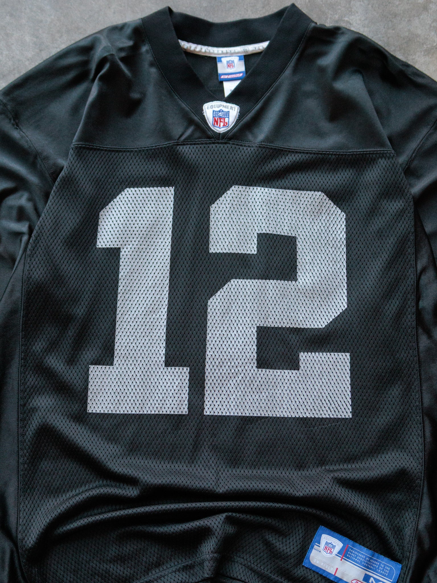 Vintage 00s Black Reebok Oakland Raiders Gannon Jersey (M)