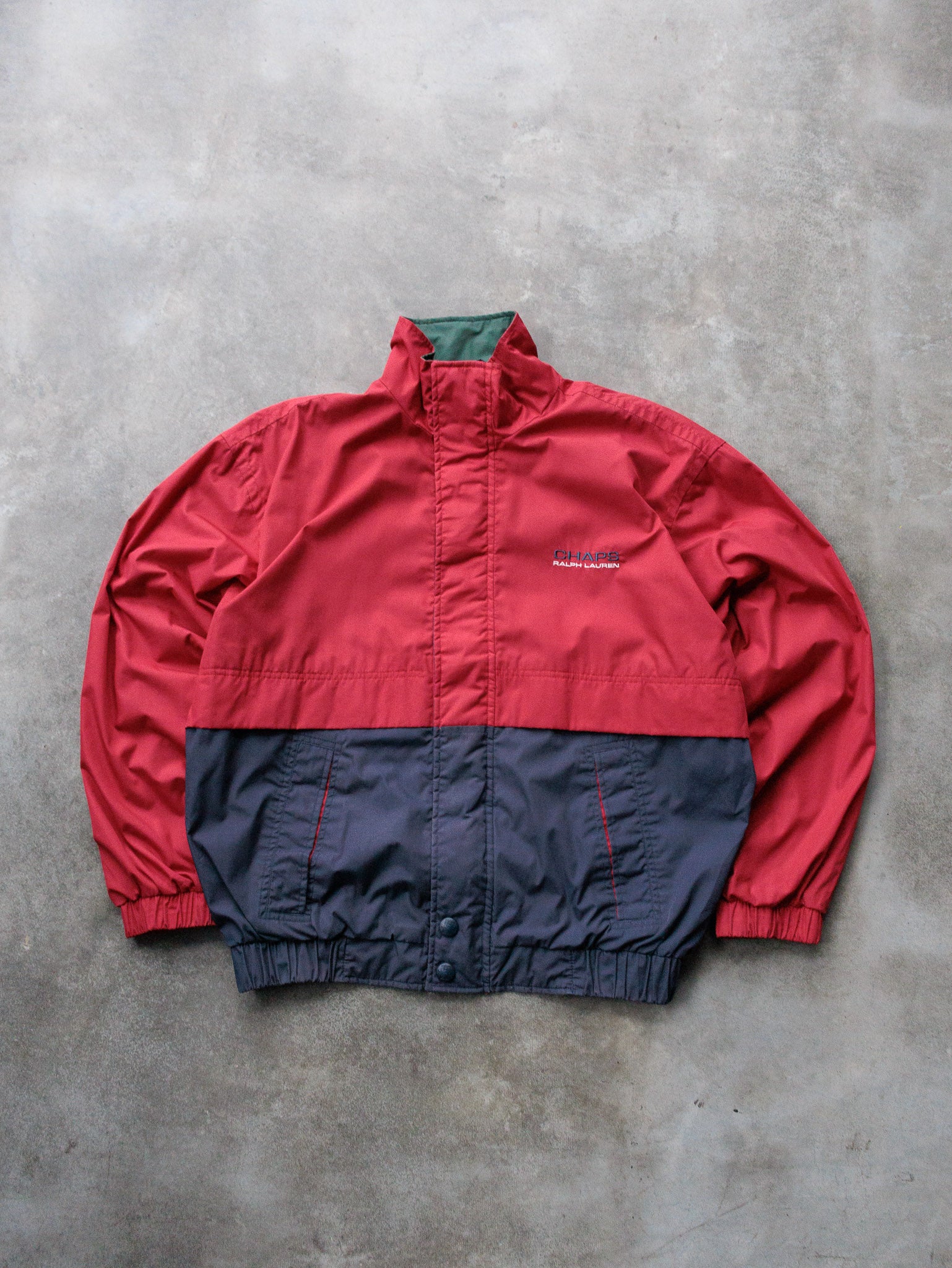 Vintage 90s Chaps Ralph Lauren Fleece-Lined Jacket (XL)
