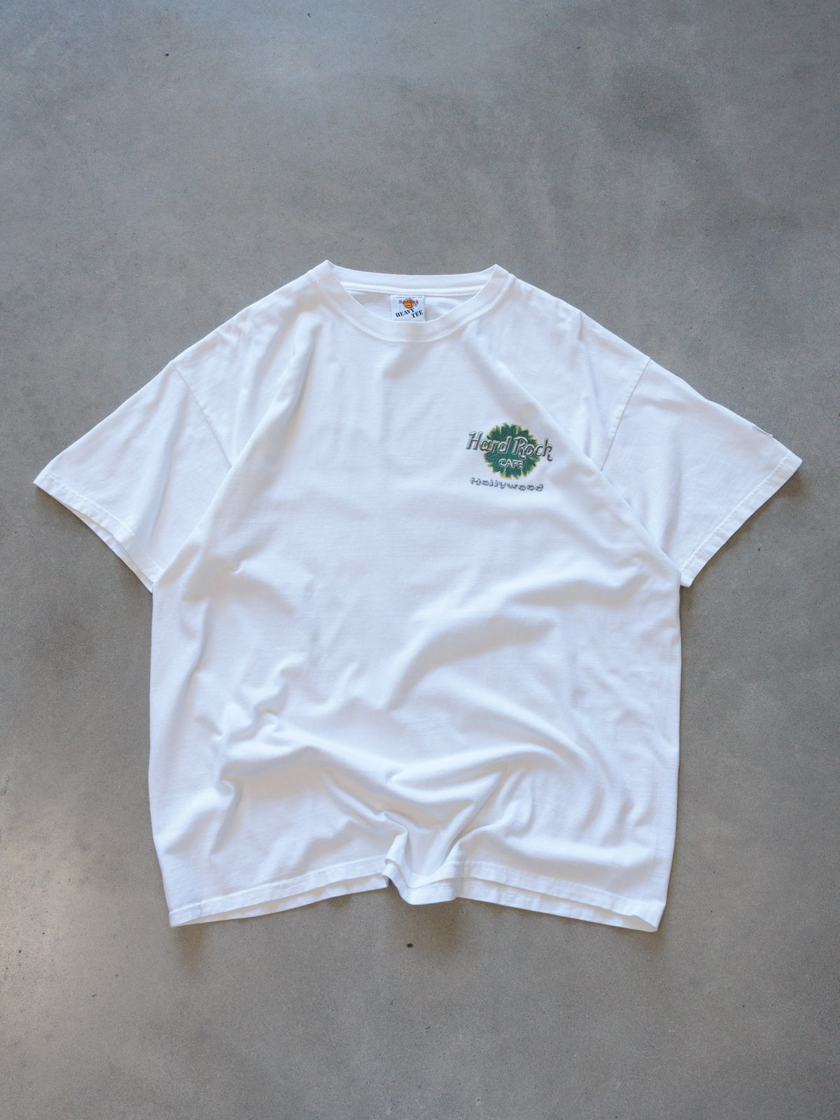 Vintage White Hard Rock Cafe Hollywood Tee (-)