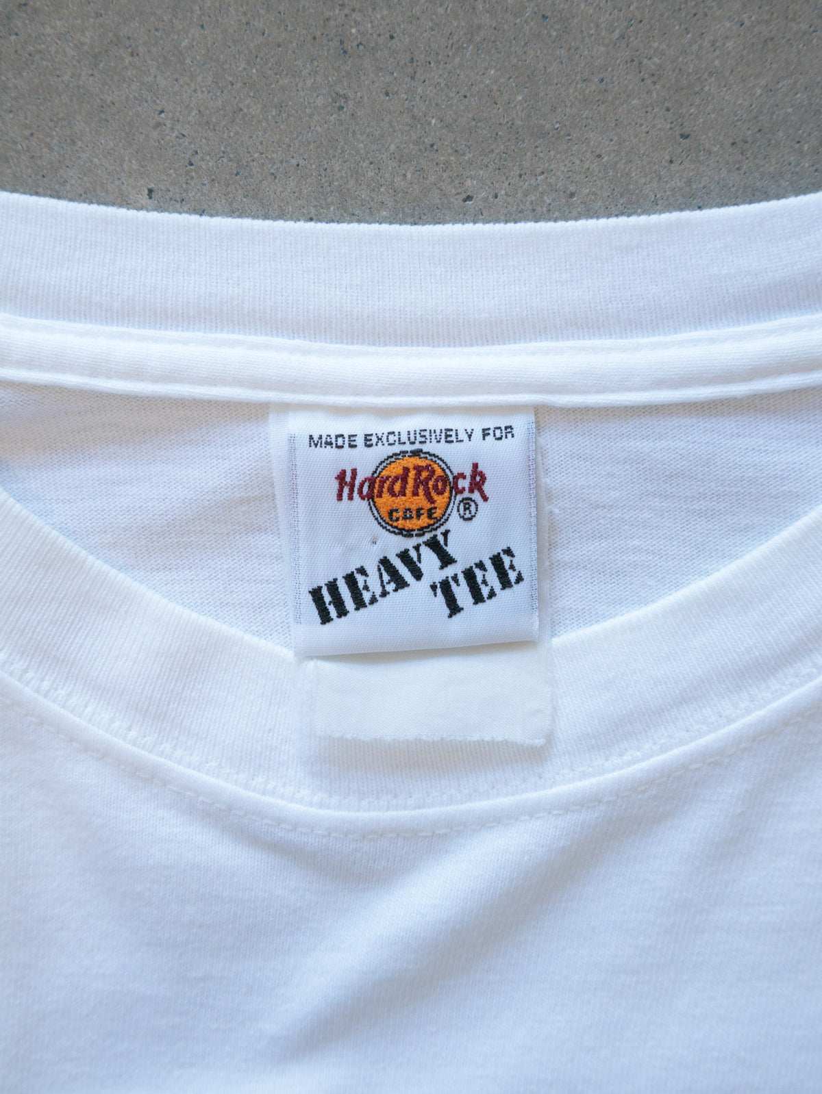Vintage White Hard Rock Cafe Hollywood Tee (-)