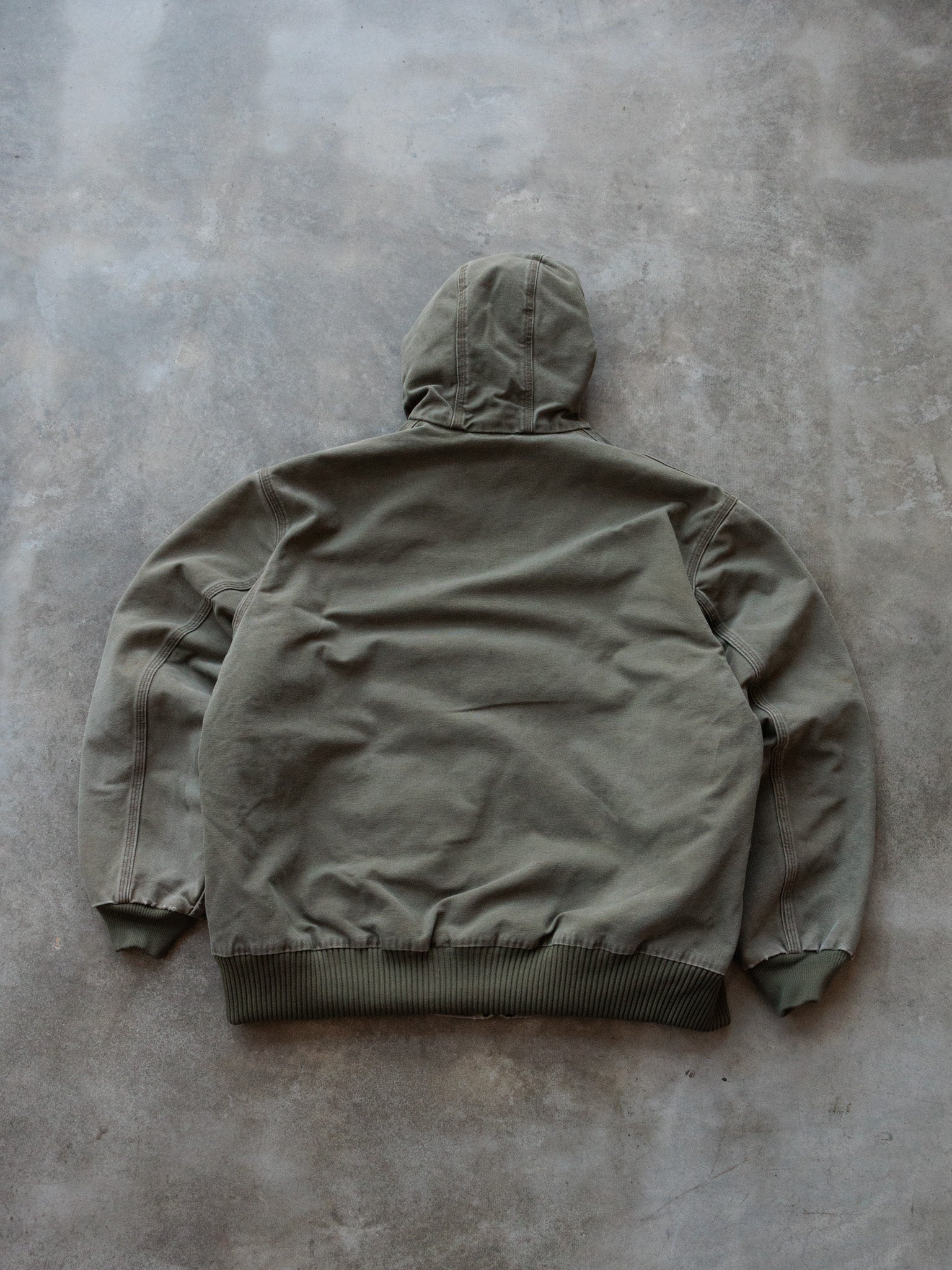 Vintage Carhartt J130 ARG 'Army Green' Active Jacket (XL)