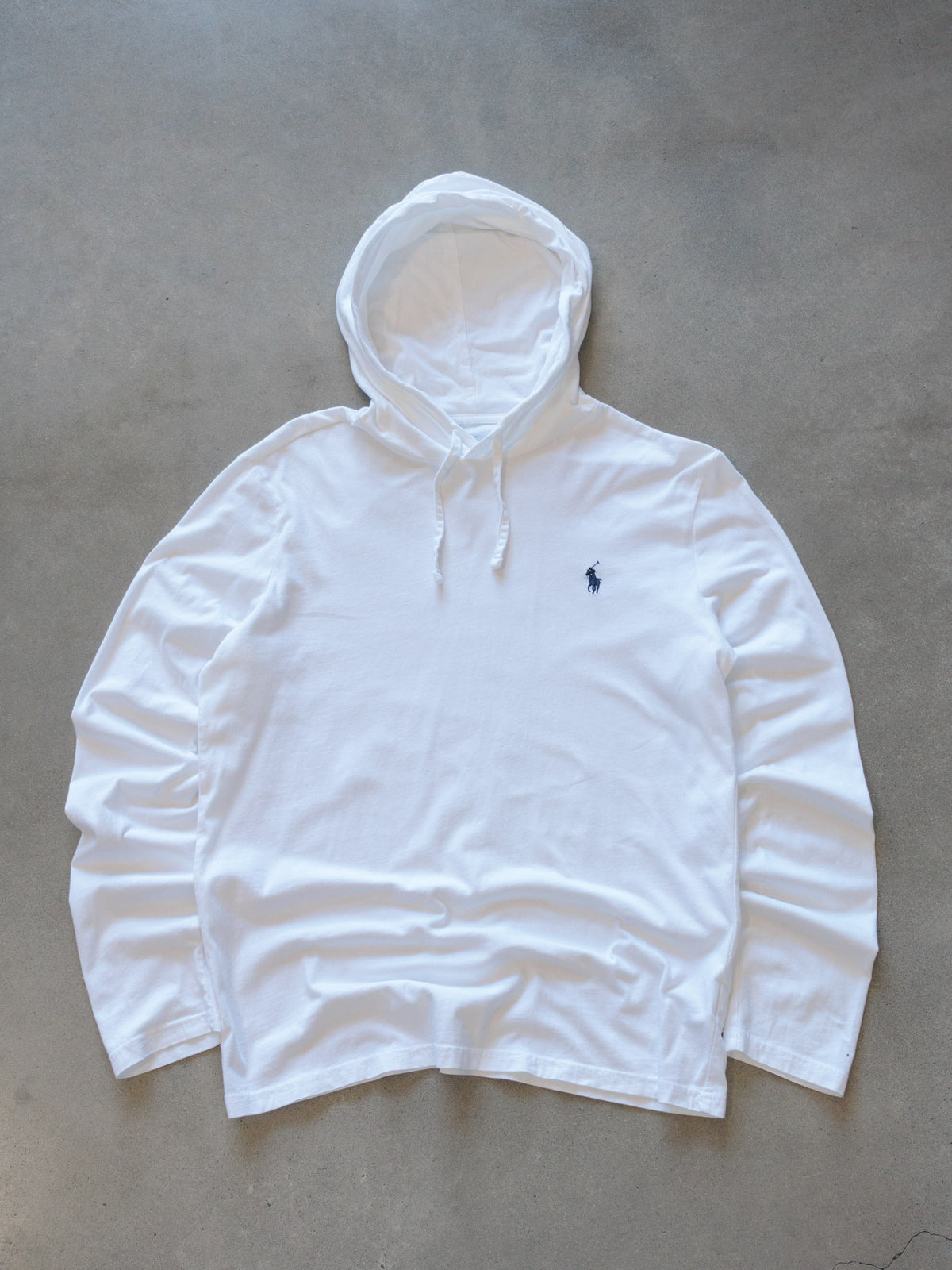White Polo Ralph Lauren Hoodie (-)