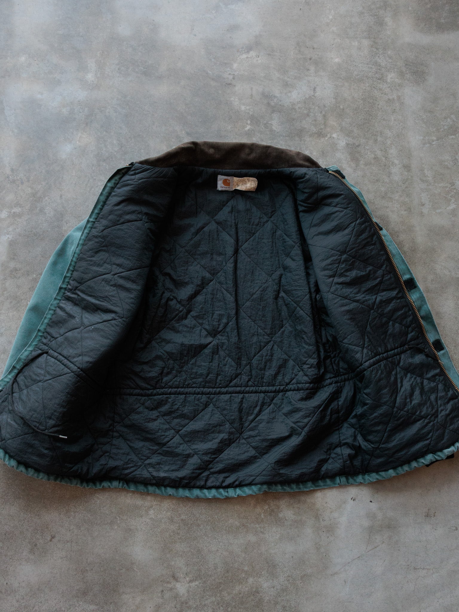 Vintage 90s Carhartt C26 HTG 'Hunter Green' Traditional Coat (L)