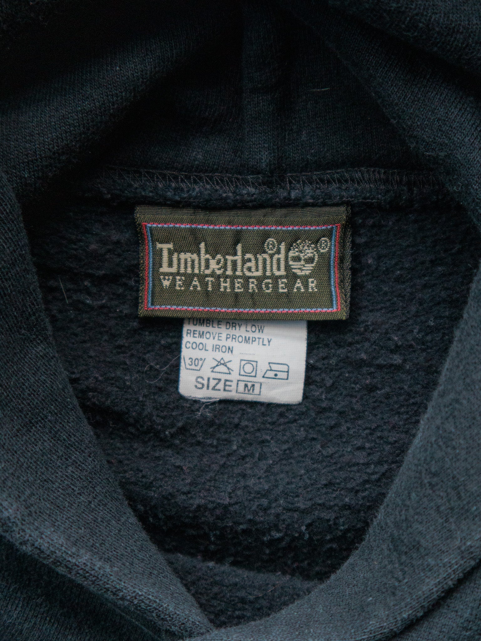 Vintage Green Timberland Weathergear Hoodie (M)