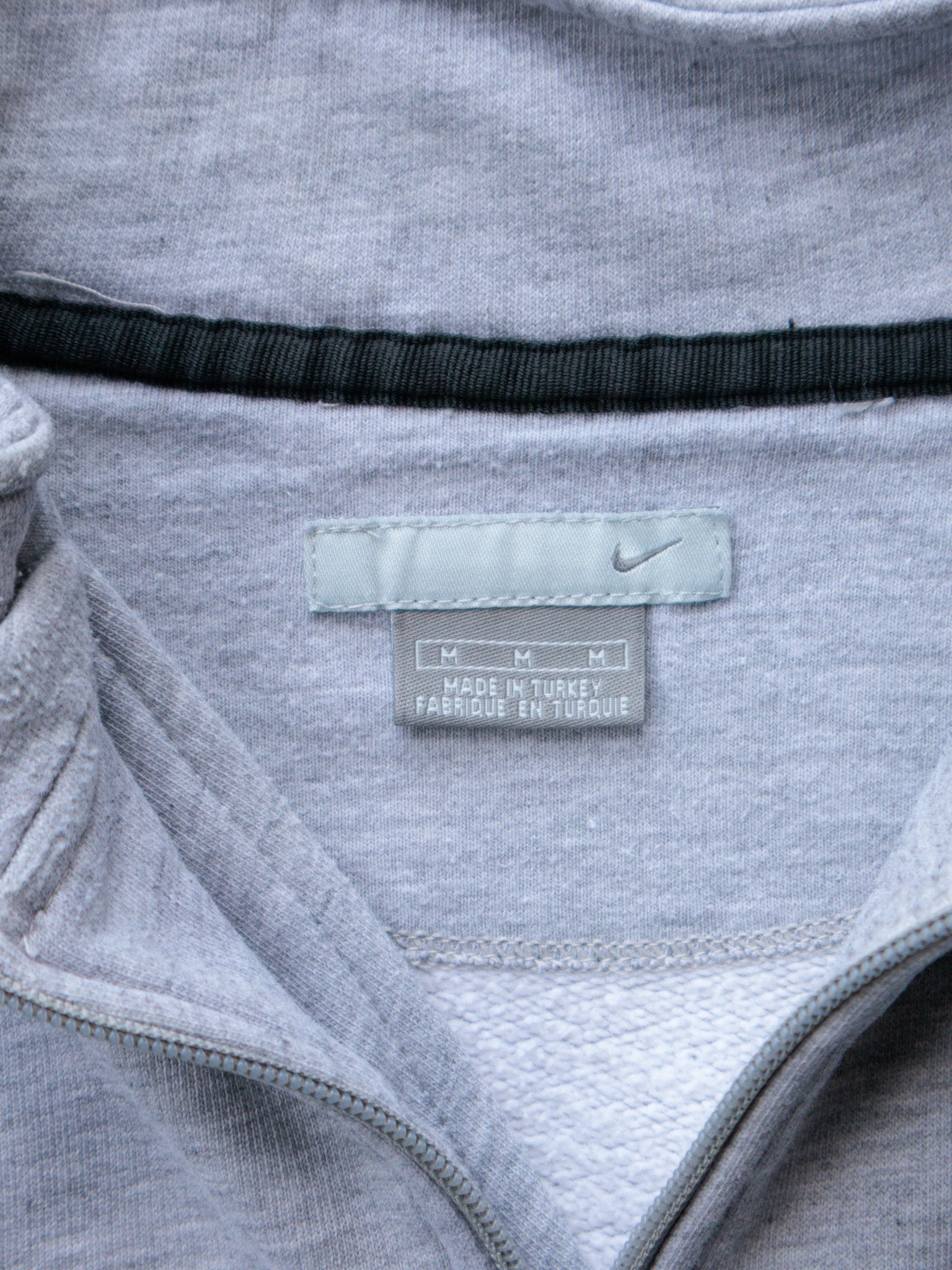 Vintage Grey Nike Quarter Zip (M)