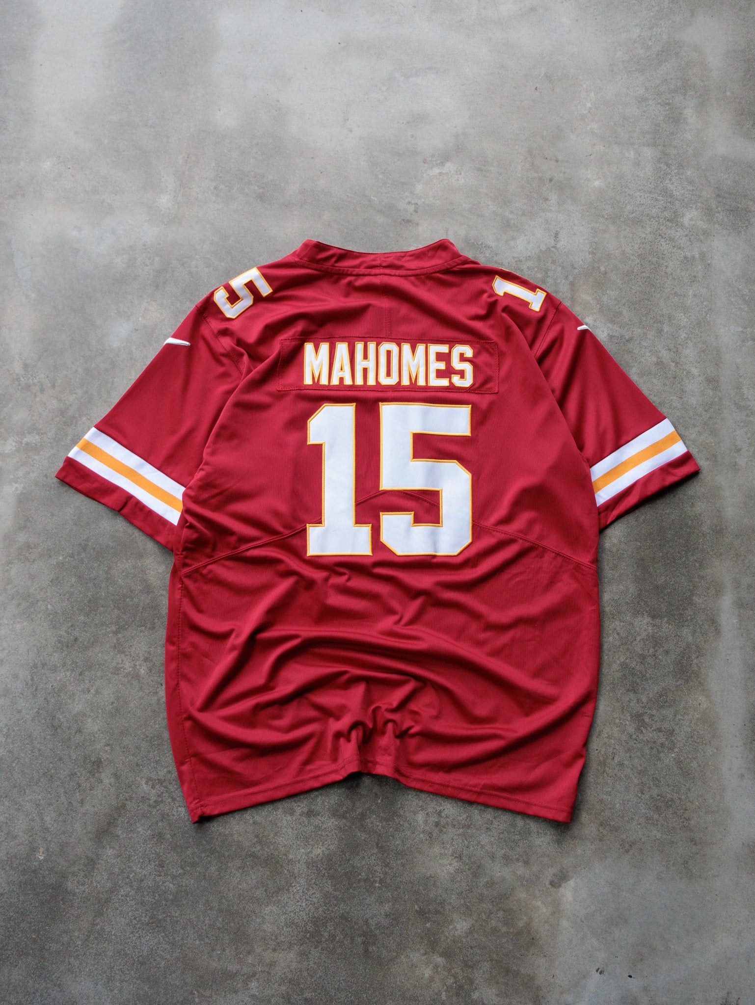 Red Nike Kansas City Chiefs Patrick Mahomes NFL Jersey (L)
