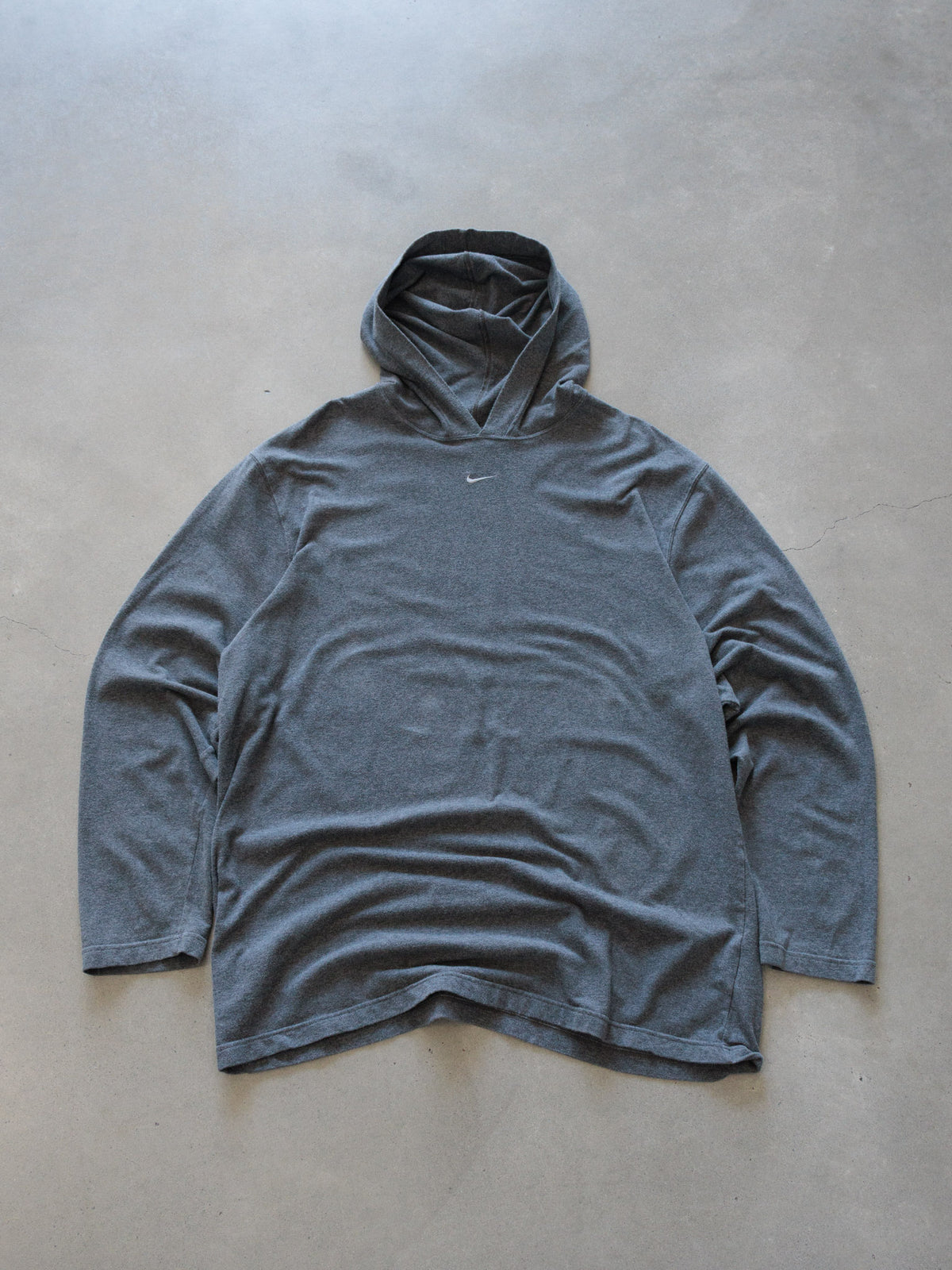 Vintage 00s Grey Nike Hoodie (XL)