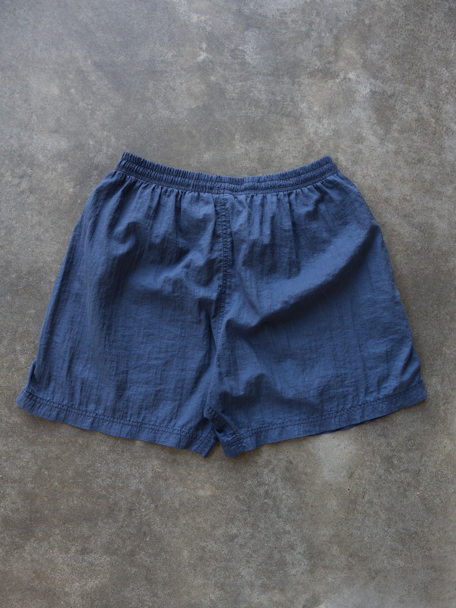 Vintage Navy Nike Sport Shorts (Women's M)