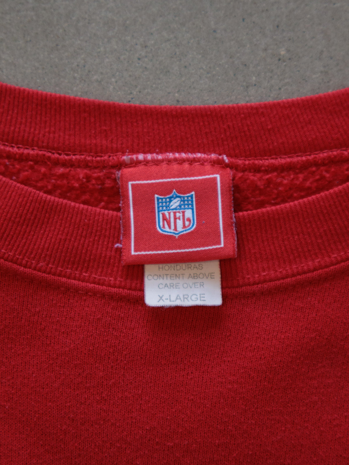 Vintage 00s Red Kansas City Chiefs Sweatshirt (XL)
