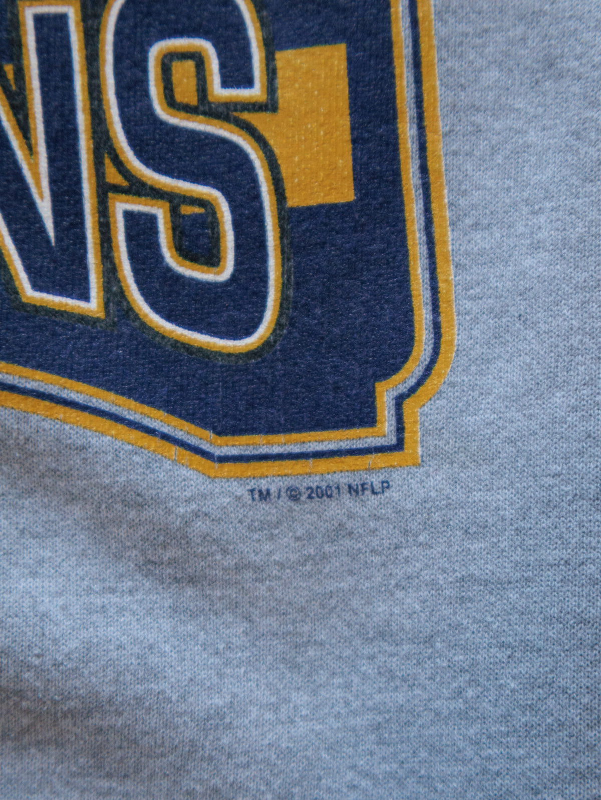 Vintage 2000 Grey Baltimore Ravens AFC Champions Sweatshirt (-)