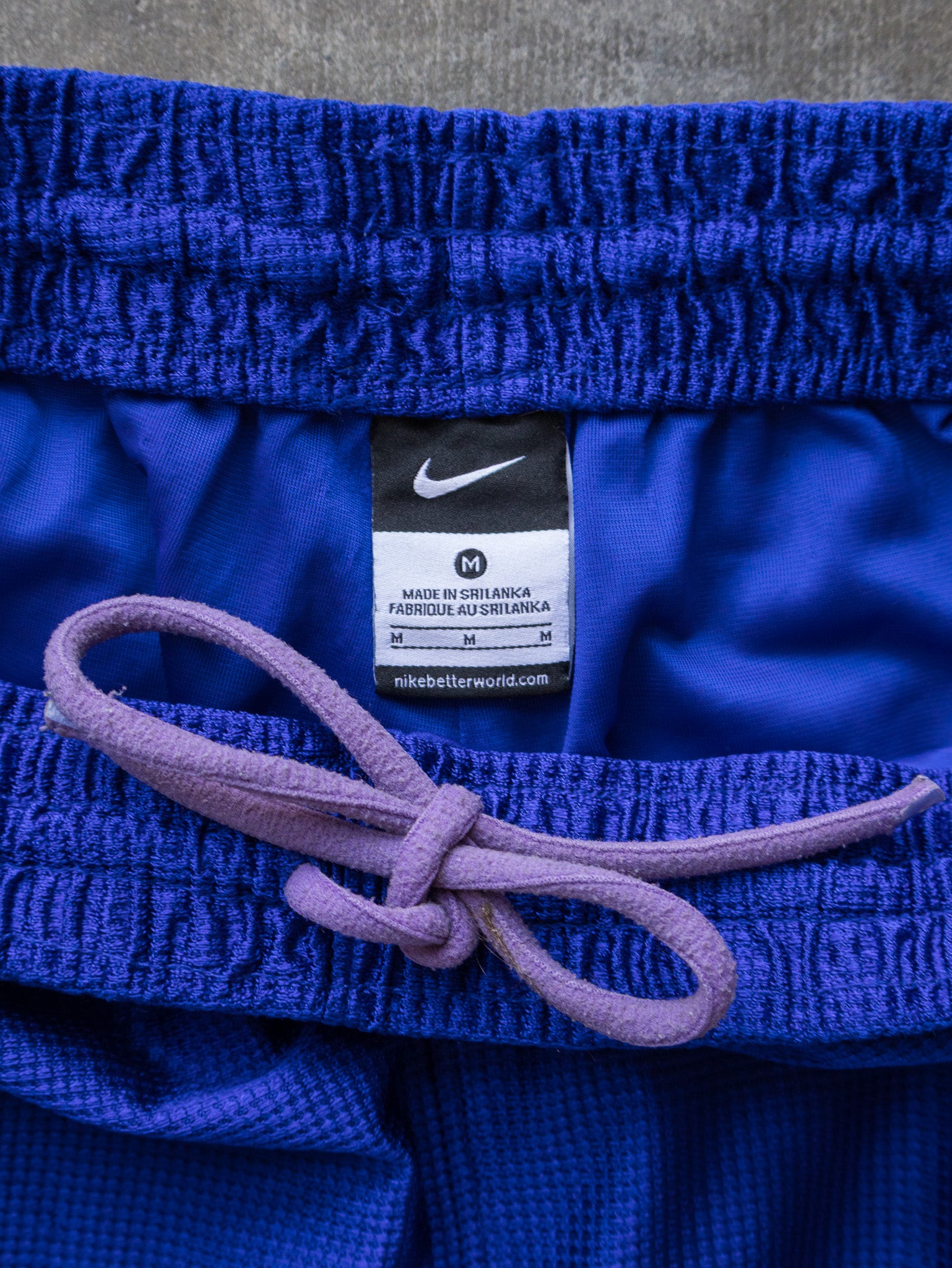 Vintage Blue Basketball Shorts (M)