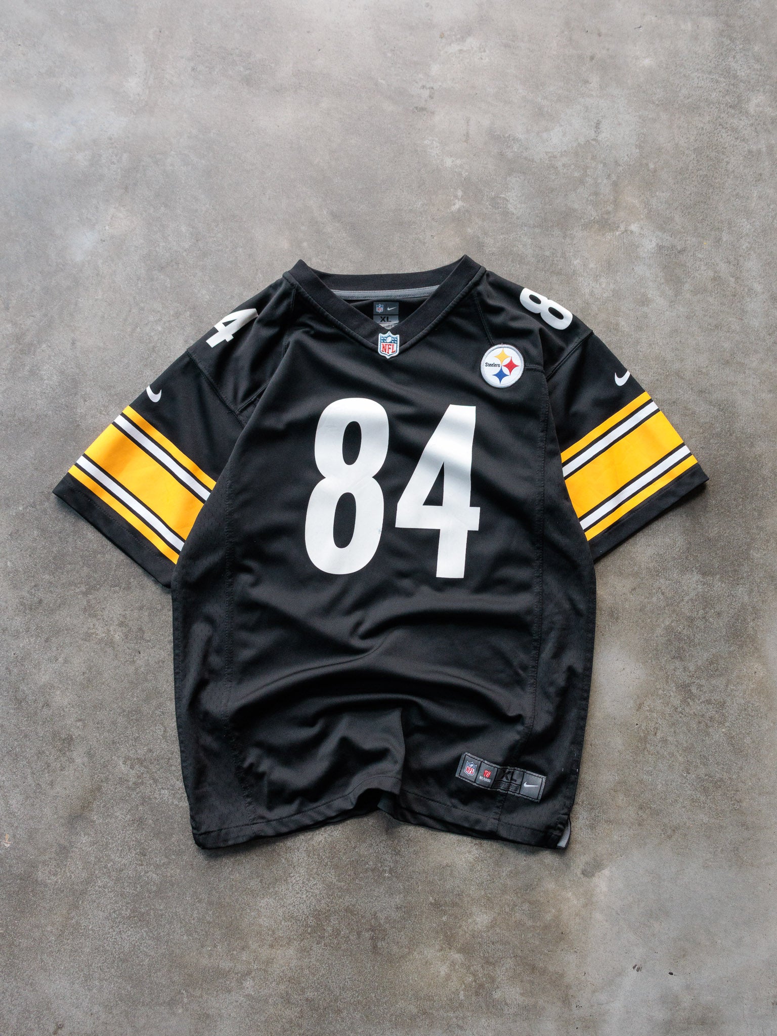 Black Nike Pittsburgh Steelers Antonio Brown NFL Jersey (18-20Y)