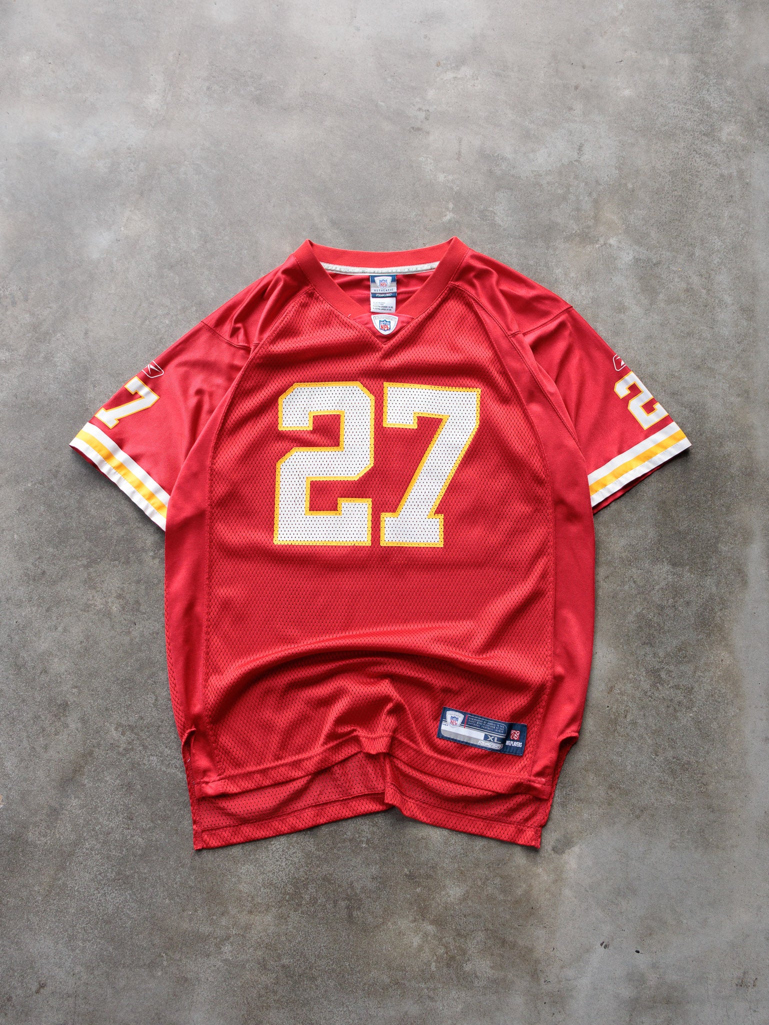 Vintage 00s Reebok Kansas City Chiefs Larry Johnson NFL Jersey (18-20Y)
