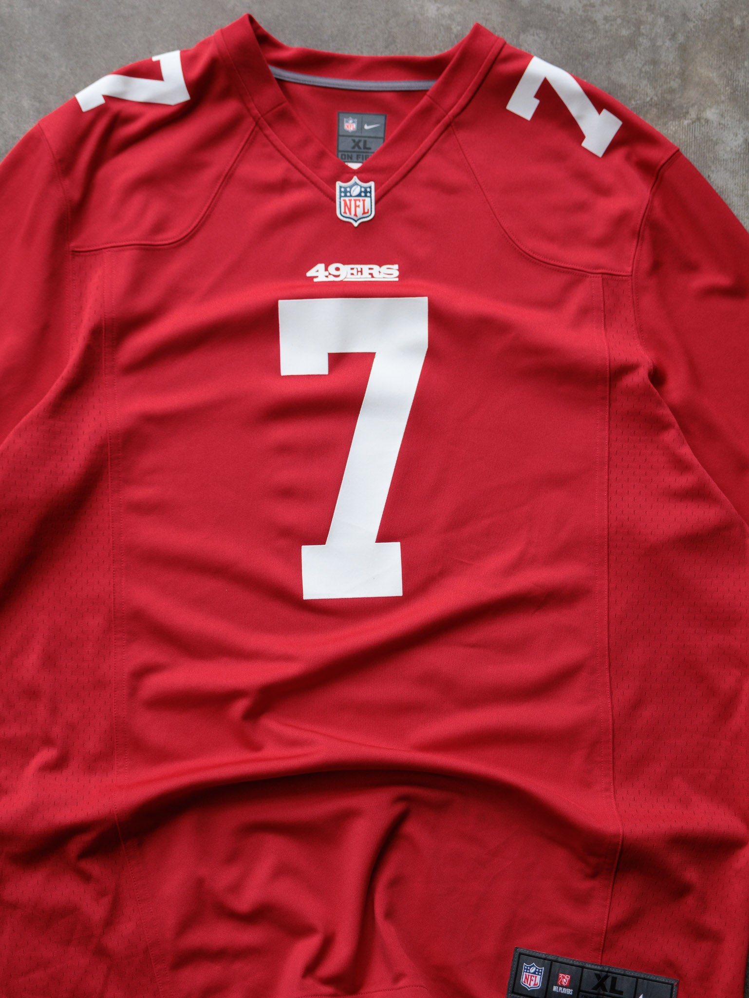 Red Nike San Francisco 49ers Colin Kaepernick NFL Jersey (XL)