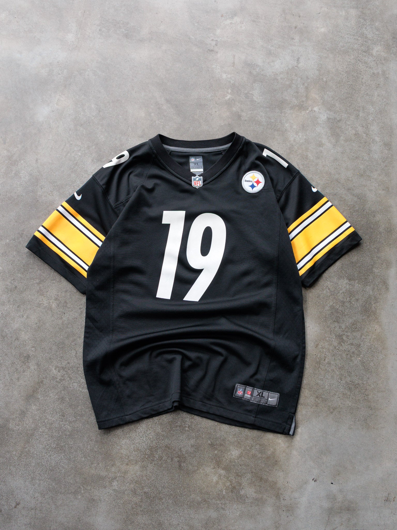 Black Nike Pittsburgh Steelers JuJu Smith-Schuster NFL Jersey (18-20Y)