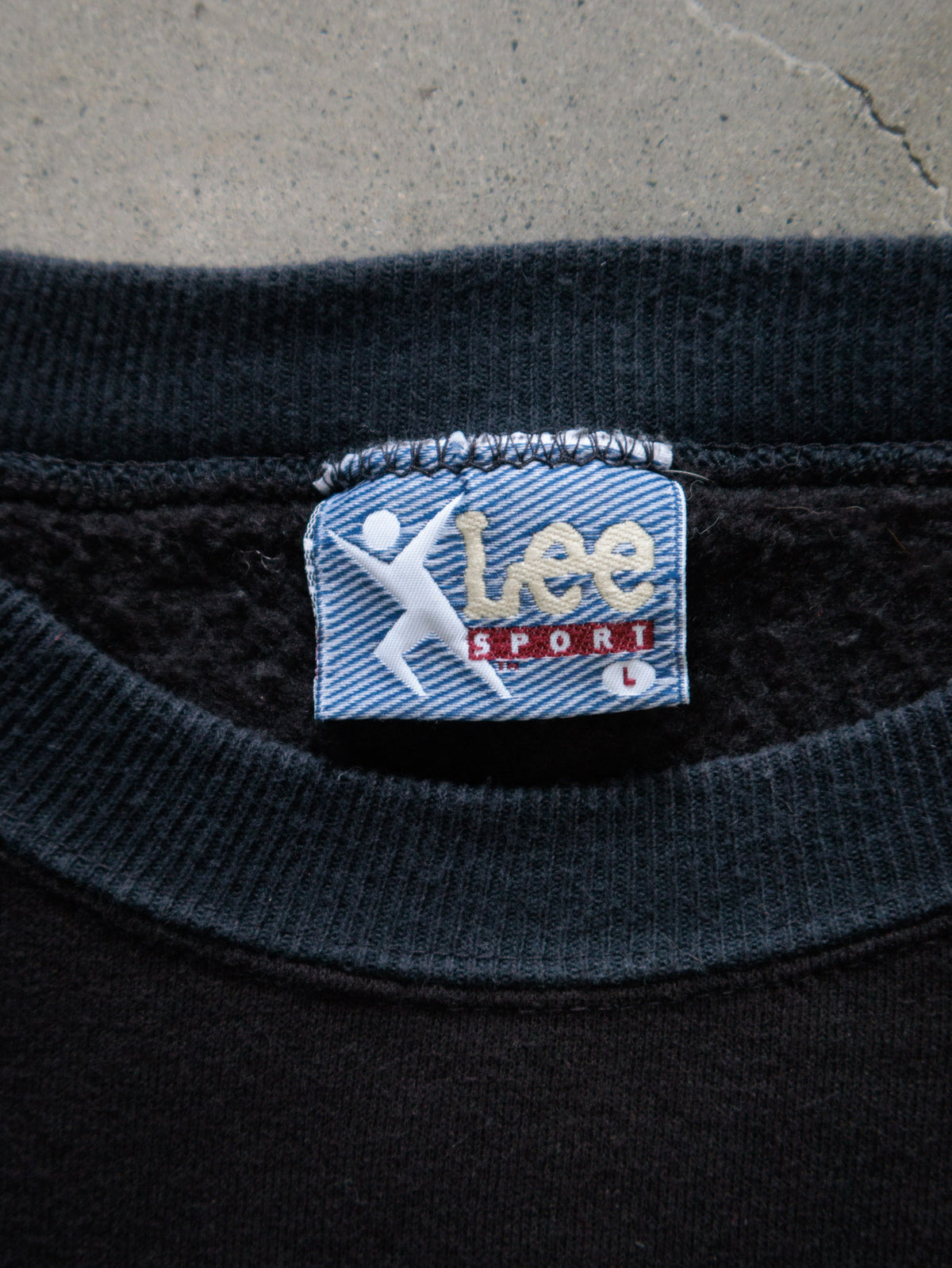 Vintage 1995 Black Lee Sport Pittsburgh Steelers Sweatshirt (L)