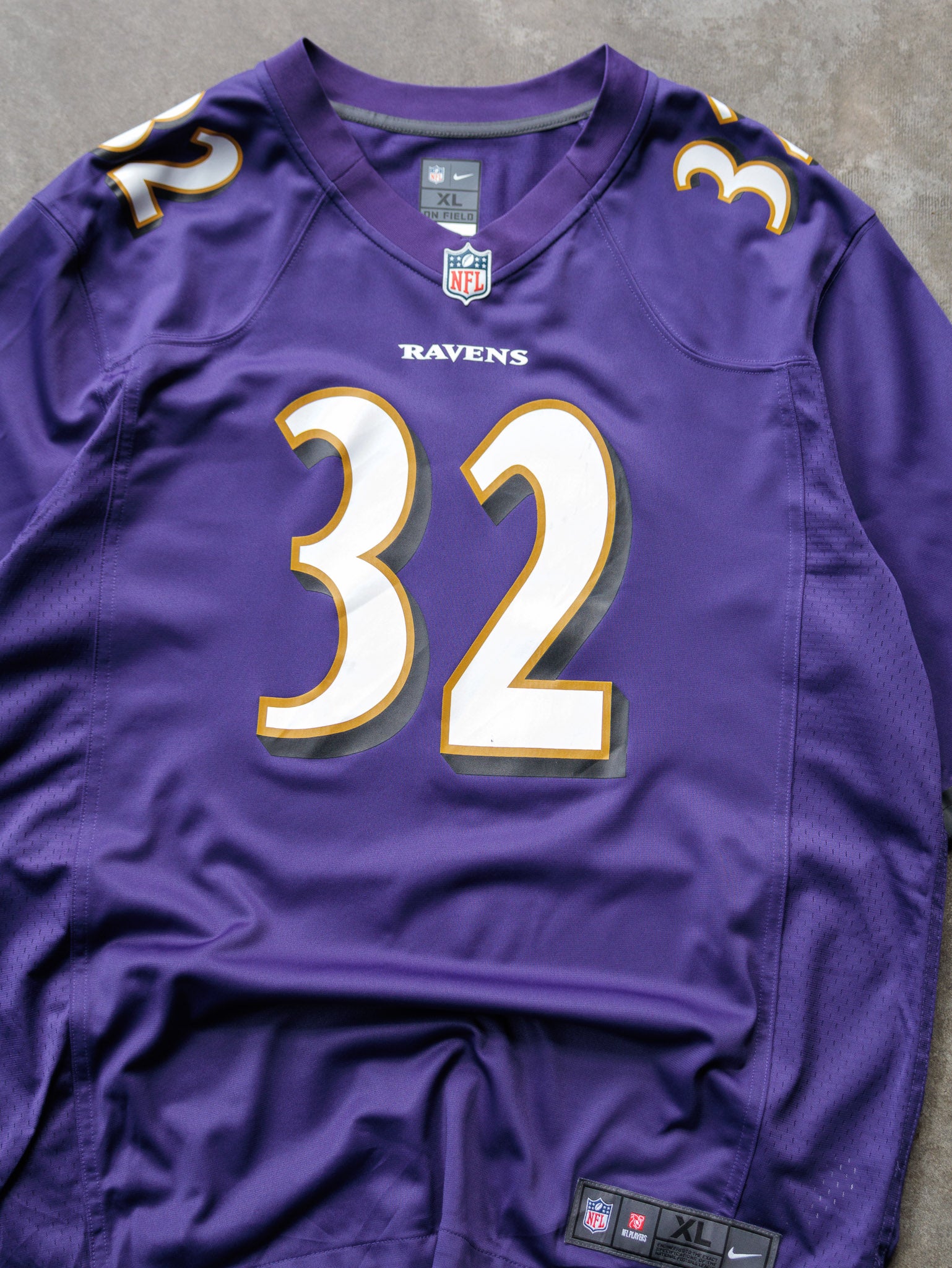 Purple Nike Baltimore Ravens Marcus Williams NFL Jersey (XL)