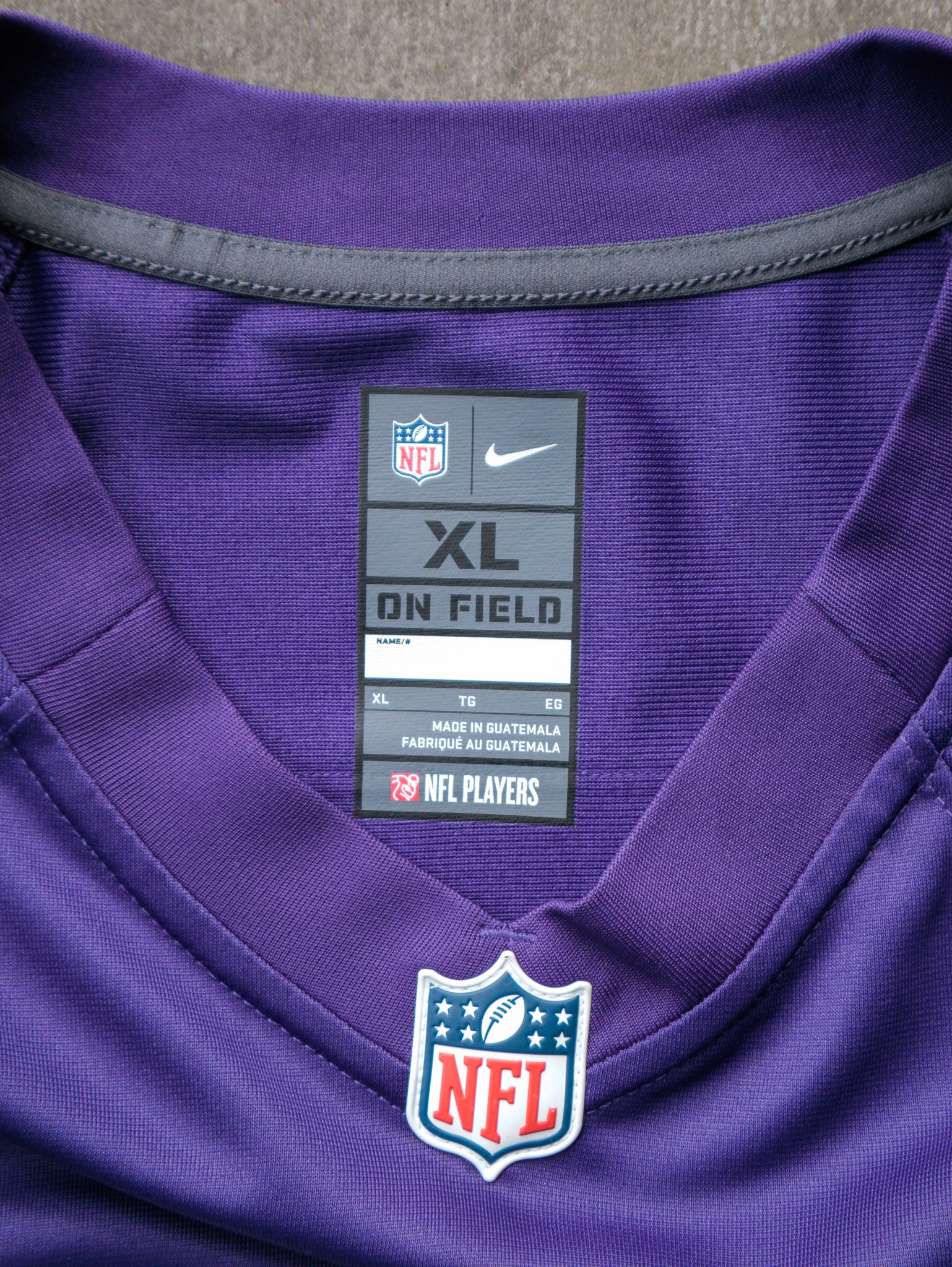 Purple Nike Baltimore Ravens Marcus Williams NFL Jersey (XL)