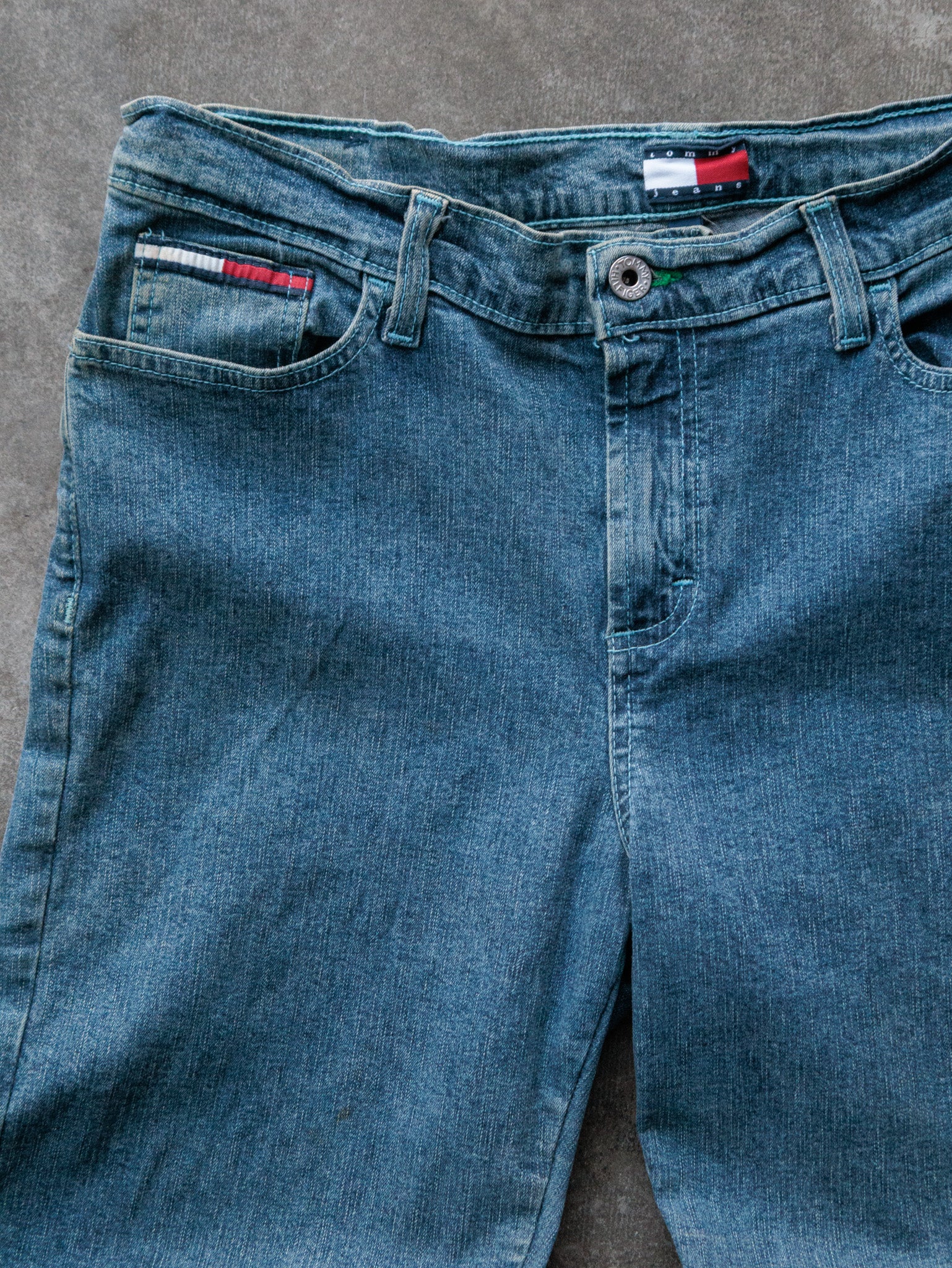 Vintage Blue Tommy Jeans Denim Pants (W32)