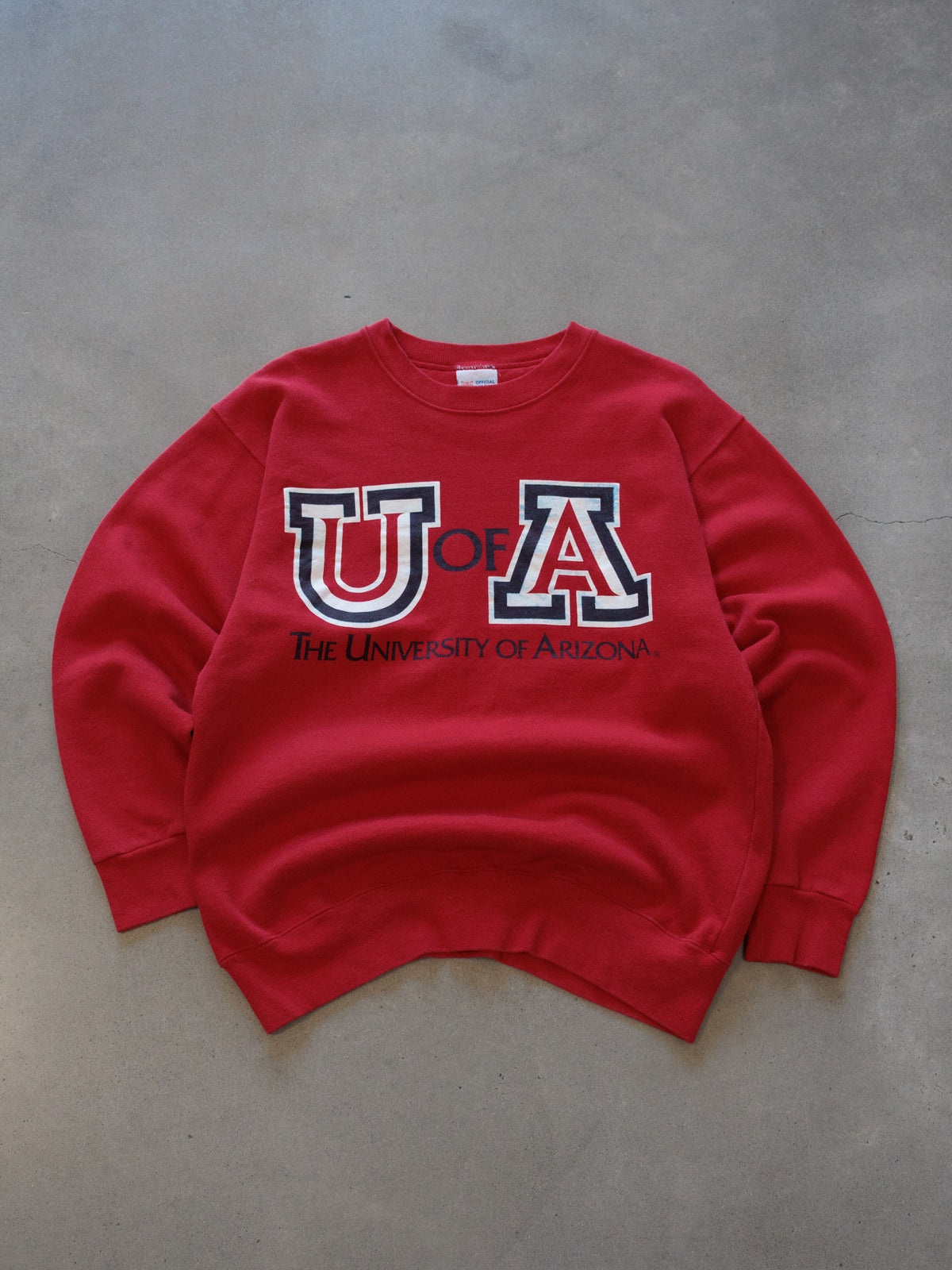 Vintage 90s Red University of Arizona Sweatshirt (L)