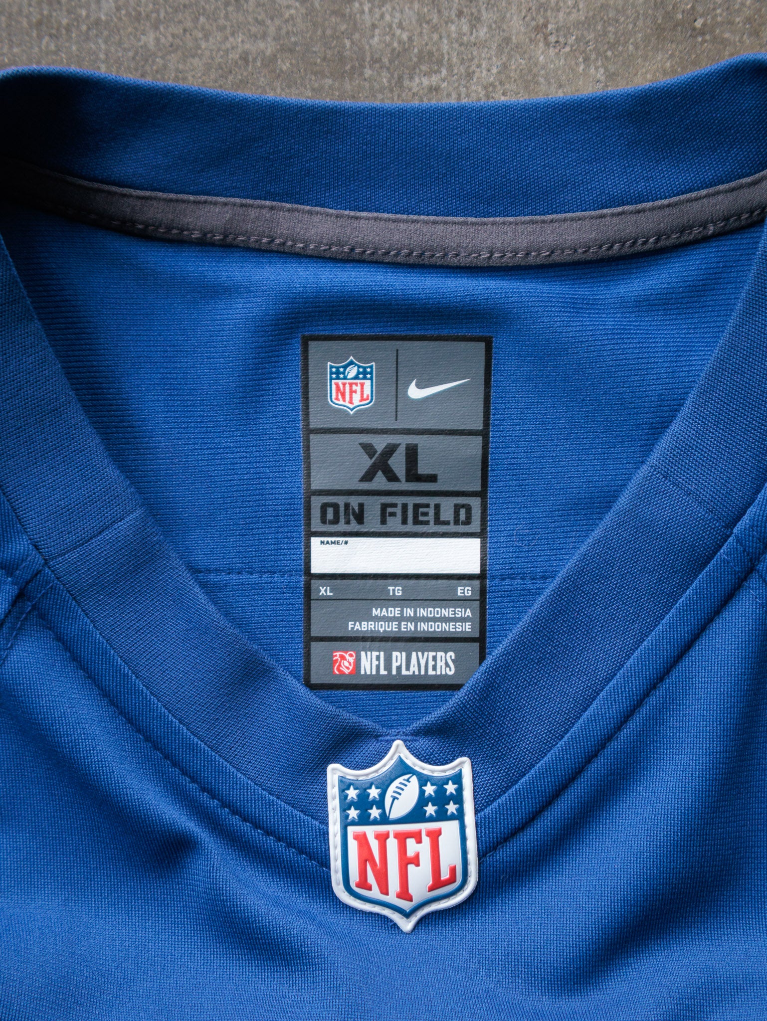 Blue Nike New York Giants Jason Pierre-Paul NFL Jersey (XL)