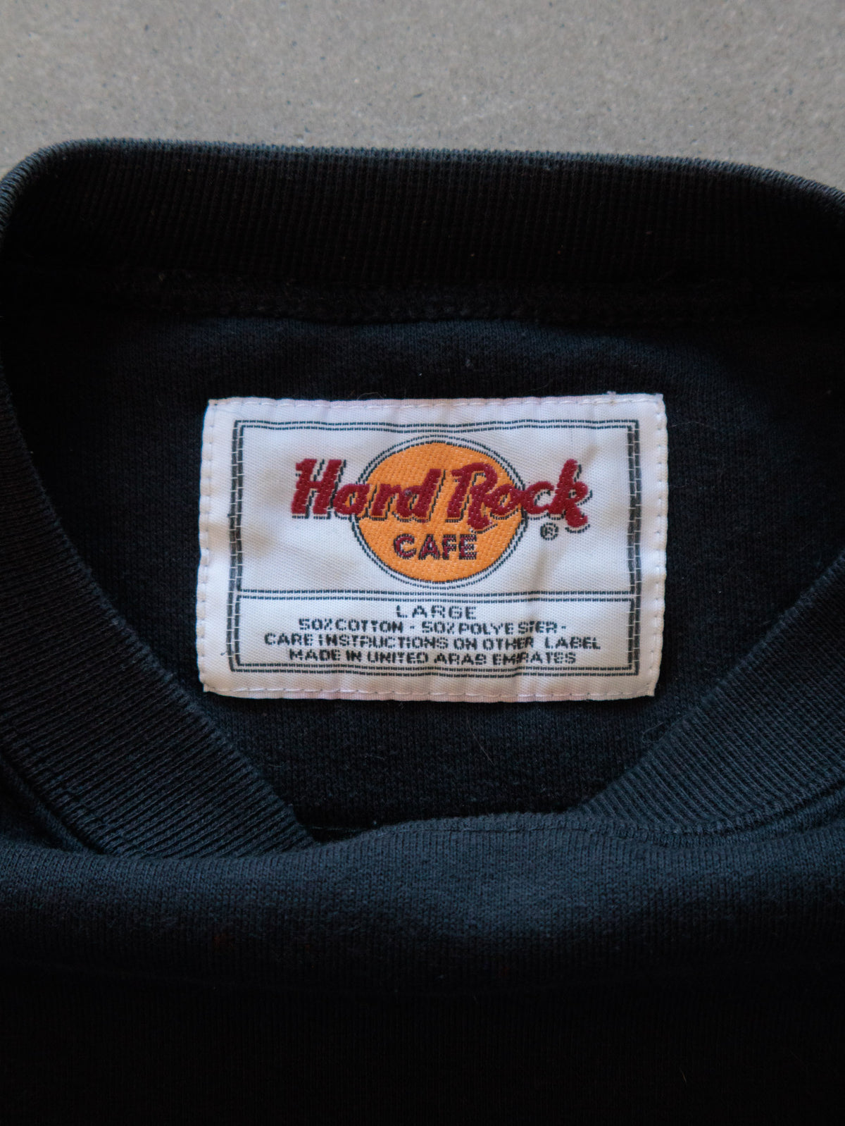Vintage Black Hard Rock Cafe Copenhagen Sweatshirt (L)