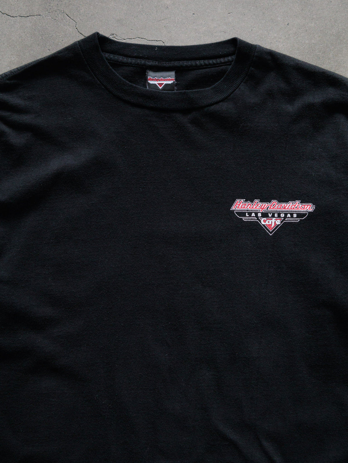 Vintage 00s Black Harley-Davidson Las Vegas Cafe Tee (-)