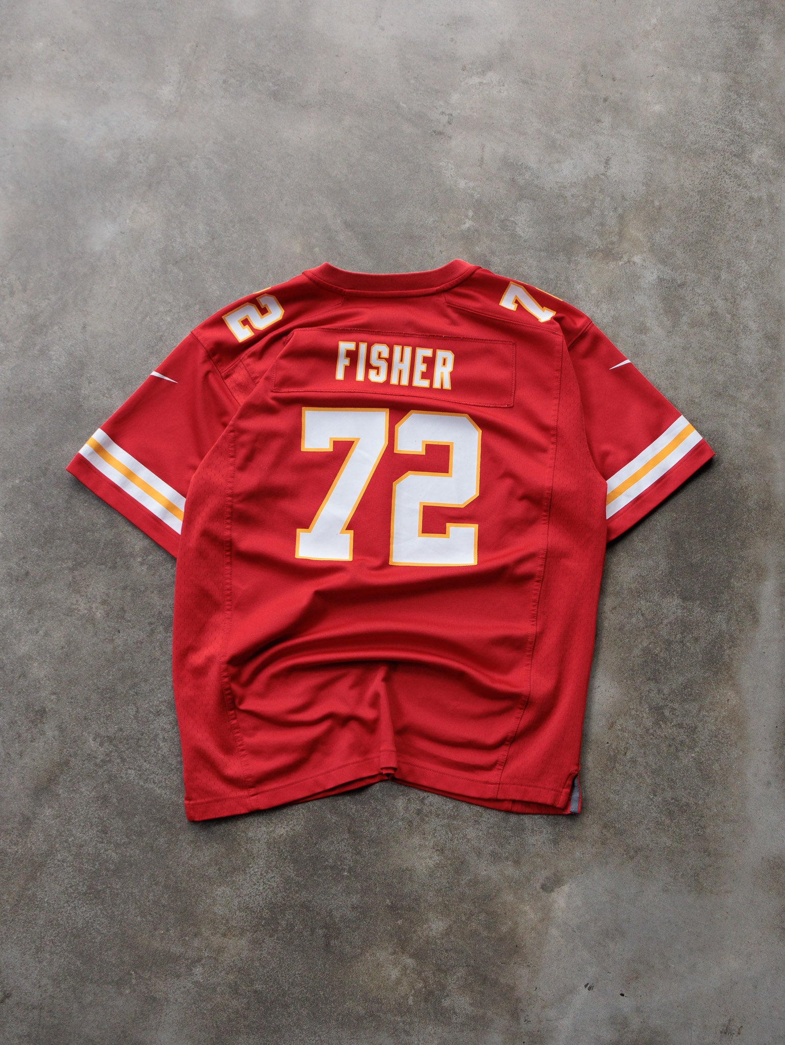 Red Nike Kansas City Chiefs Eric Fisher NFL Jersey (18-20Y)