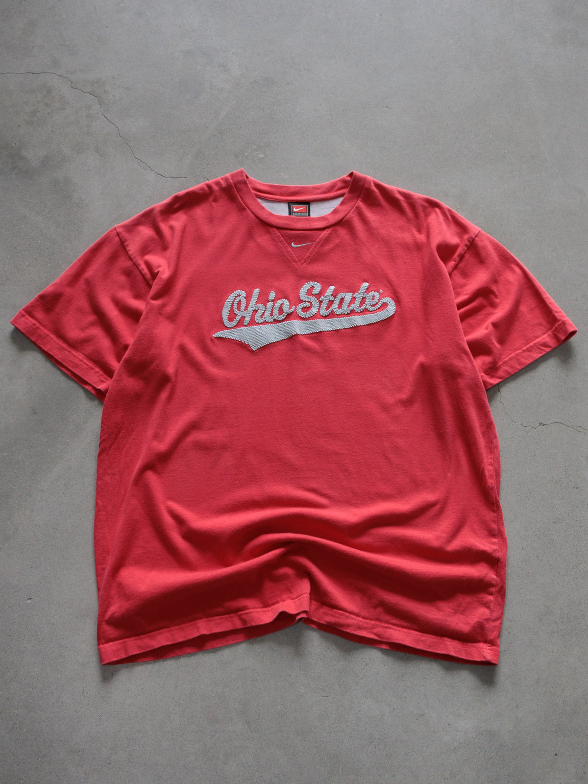 Vintage 00s Red Nike Ohio State Tee (L)