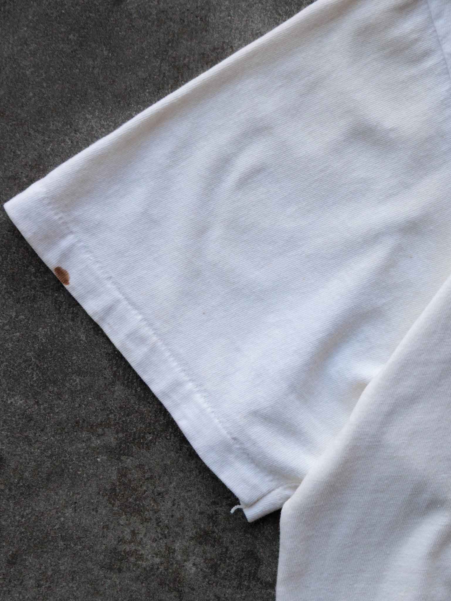 Vintage 90s White David Sjoblom Power Up Racing Tee (L)