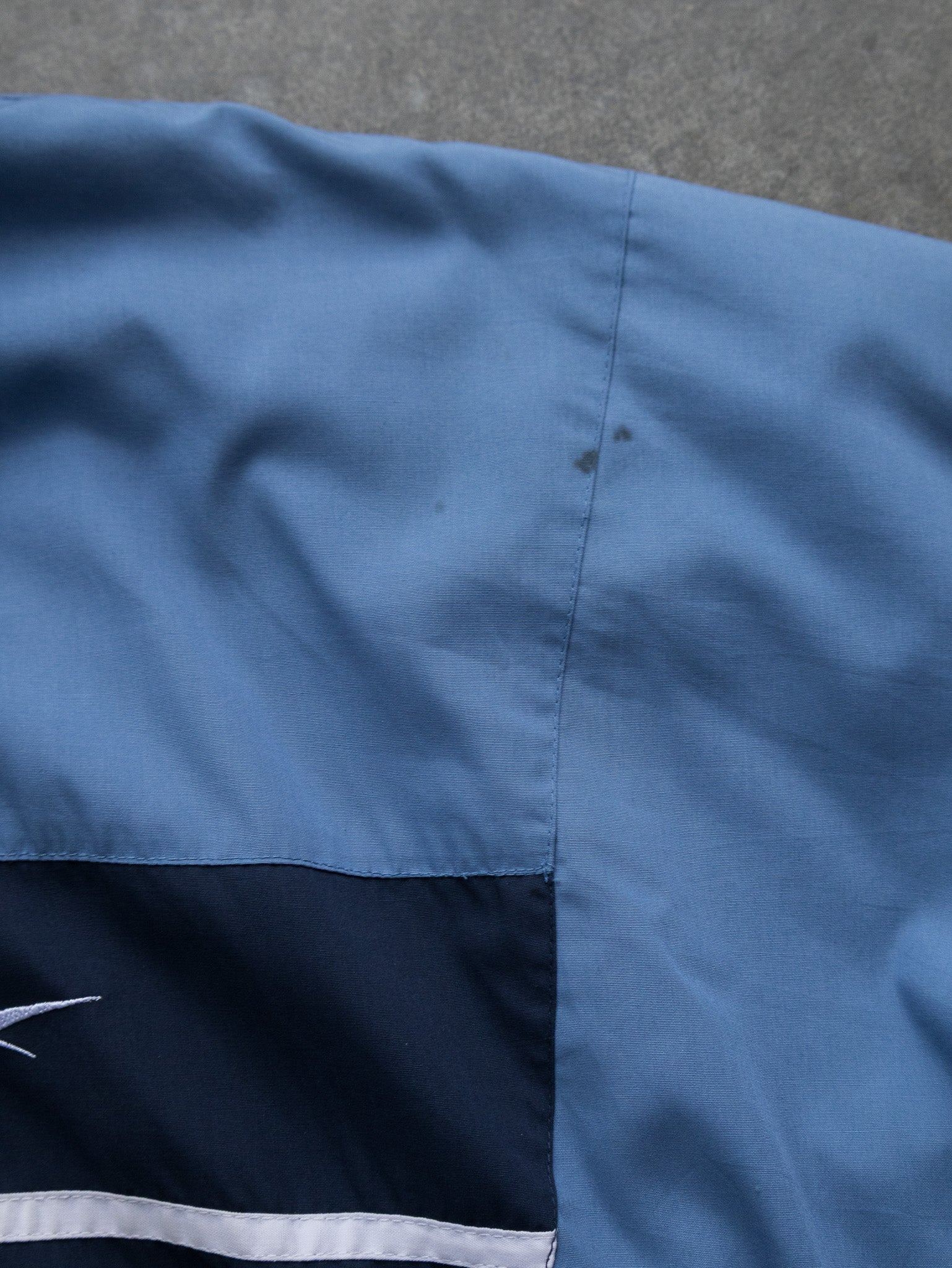 Vintage Blue Reebok Panelled Windbreaker (L)