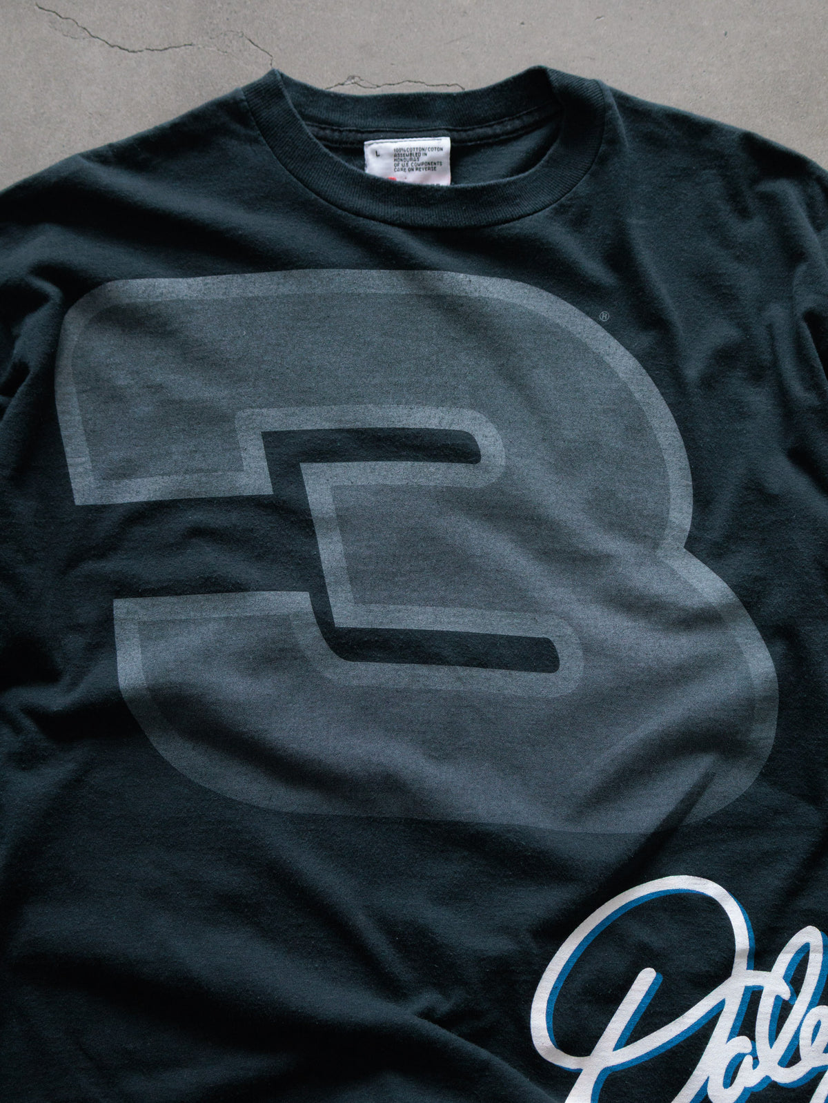 Vintage 1998 Black NASCAR Dale Earnhardt Tee (L)