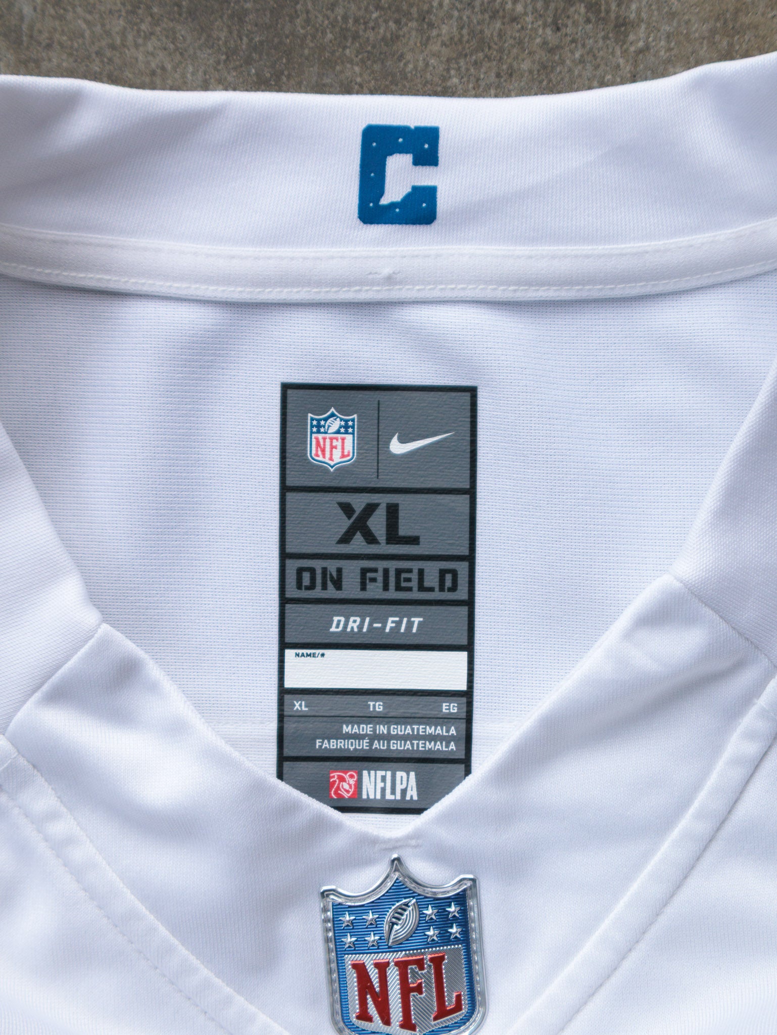 White Nike Indianapolis Colts Carson Wentz NFL Jersey (XL)