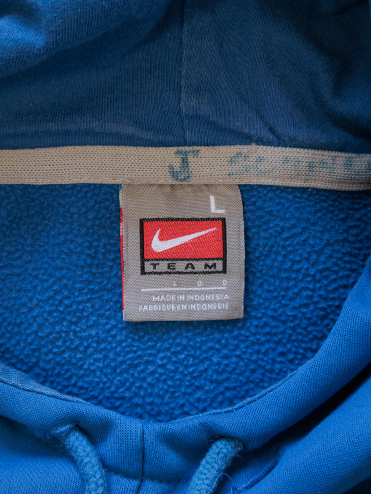 Vintage 00s Blue Nike IF Scouts Football Hoodie (L)