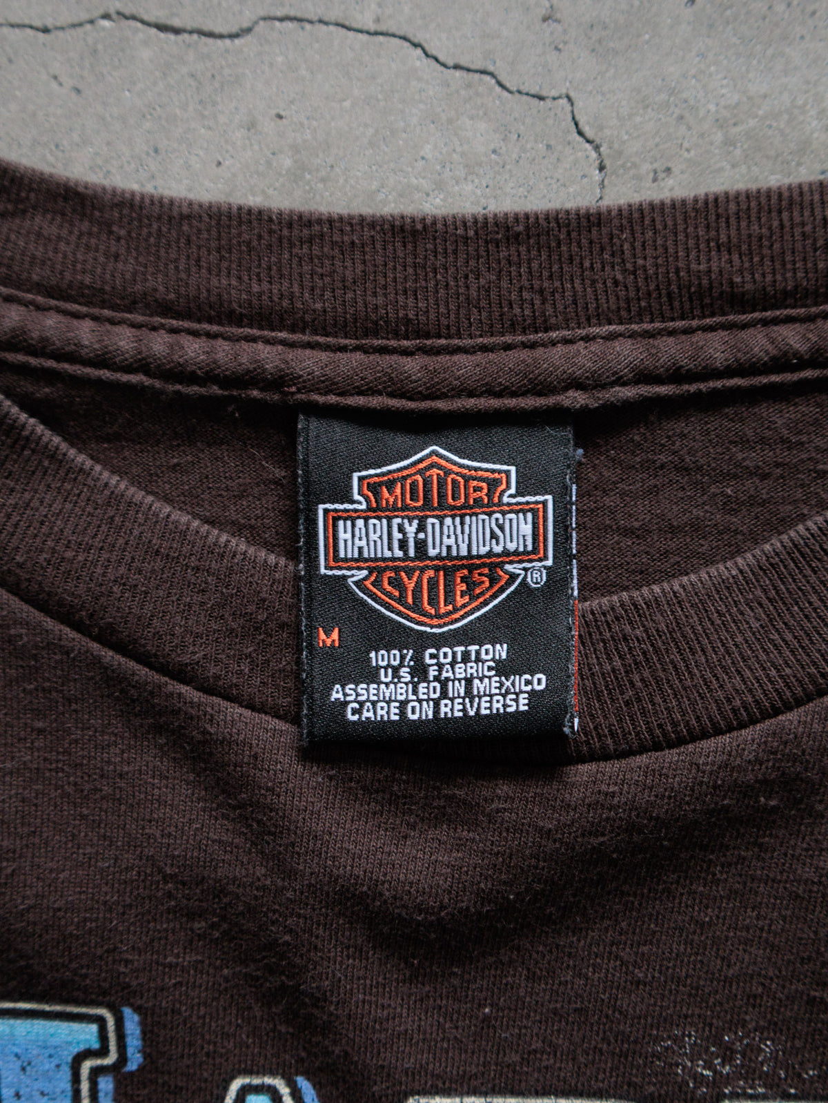 Vintage 00s Brown Harley-Davidson Lindon Utah Tee (M)