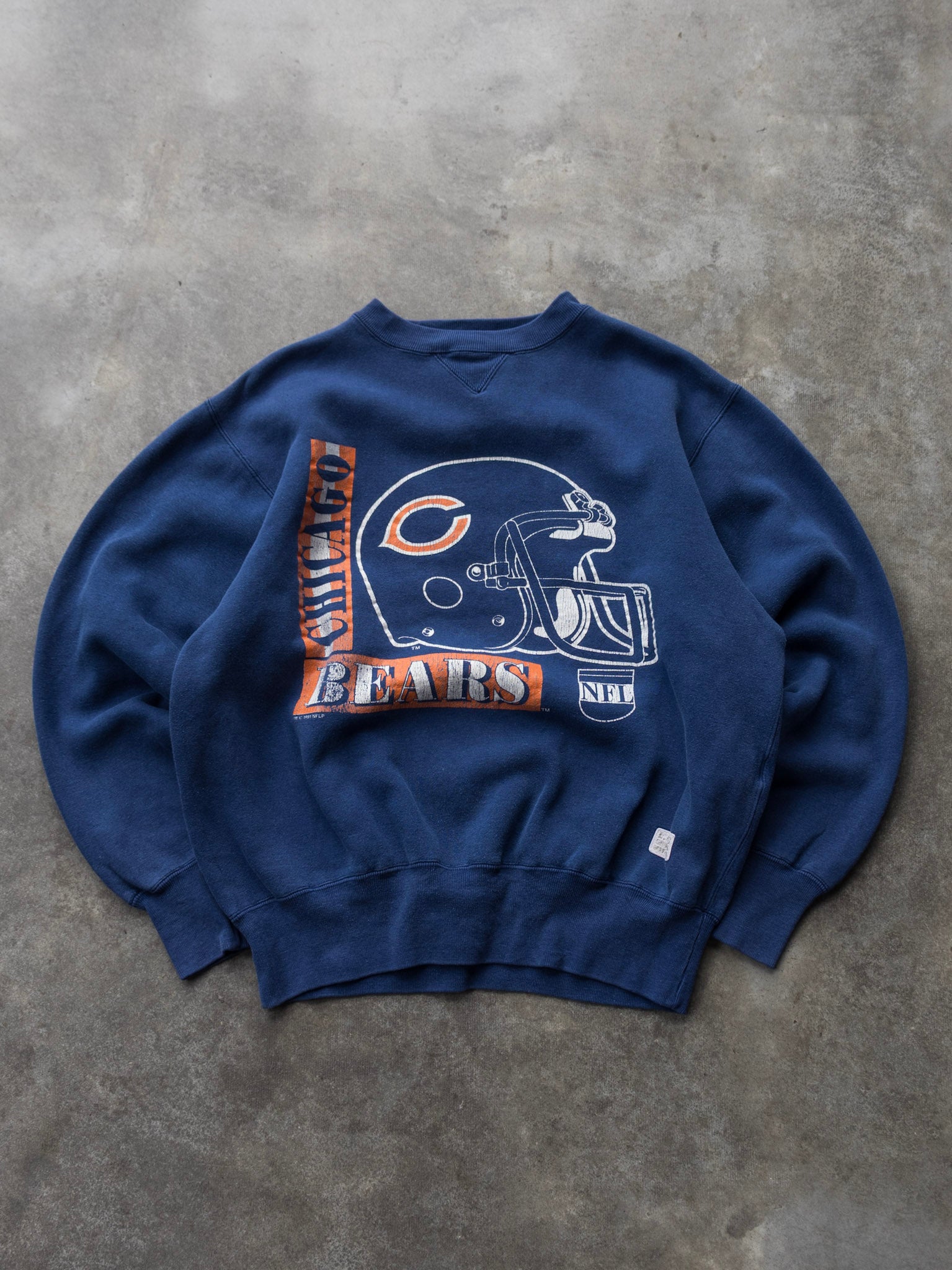 Vintage 1991 Navy Chicago Bears Sweatshirt (M)