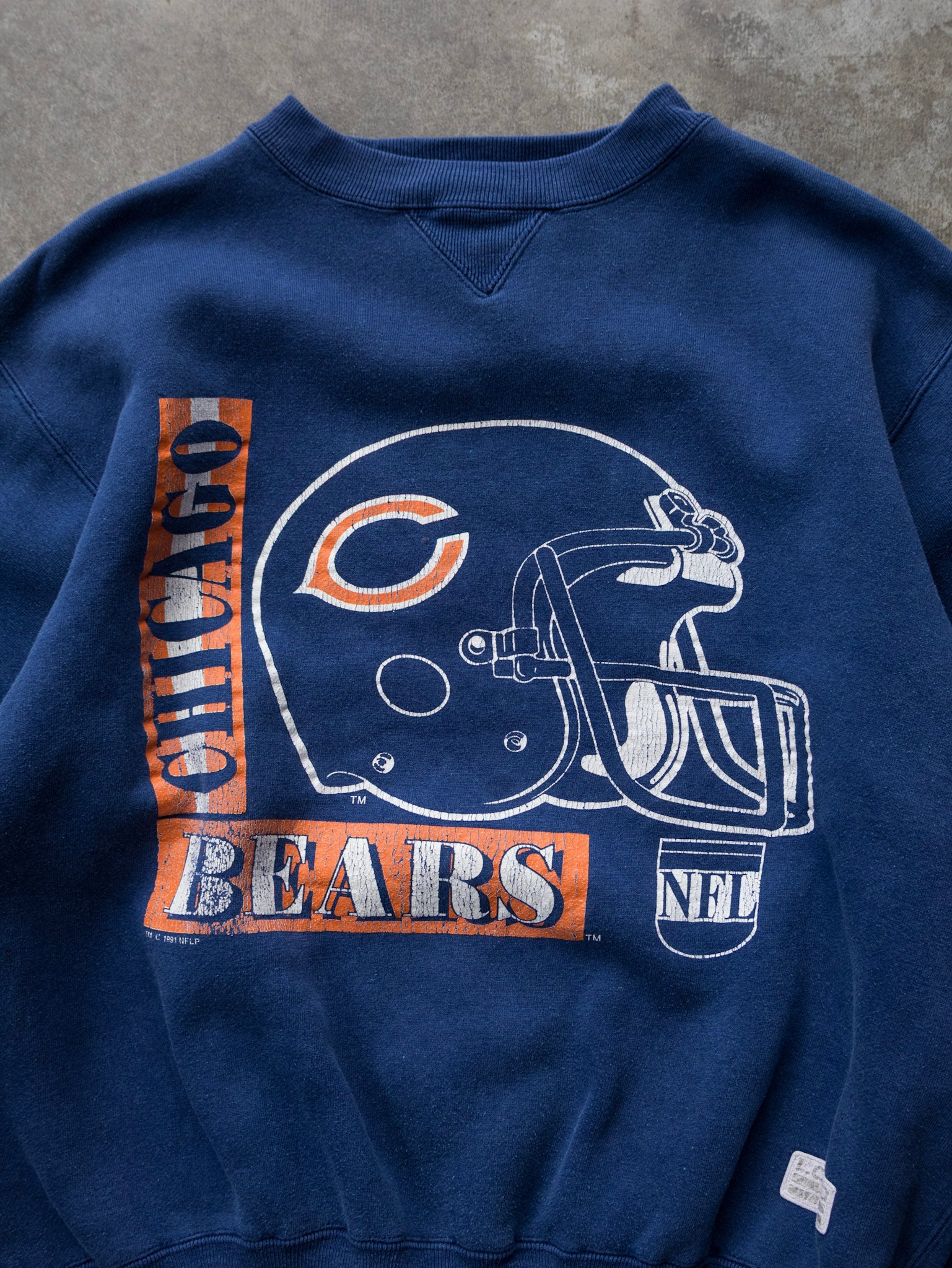 Vintage 1991 Navy Chicago Bears Sweatshirt (M)