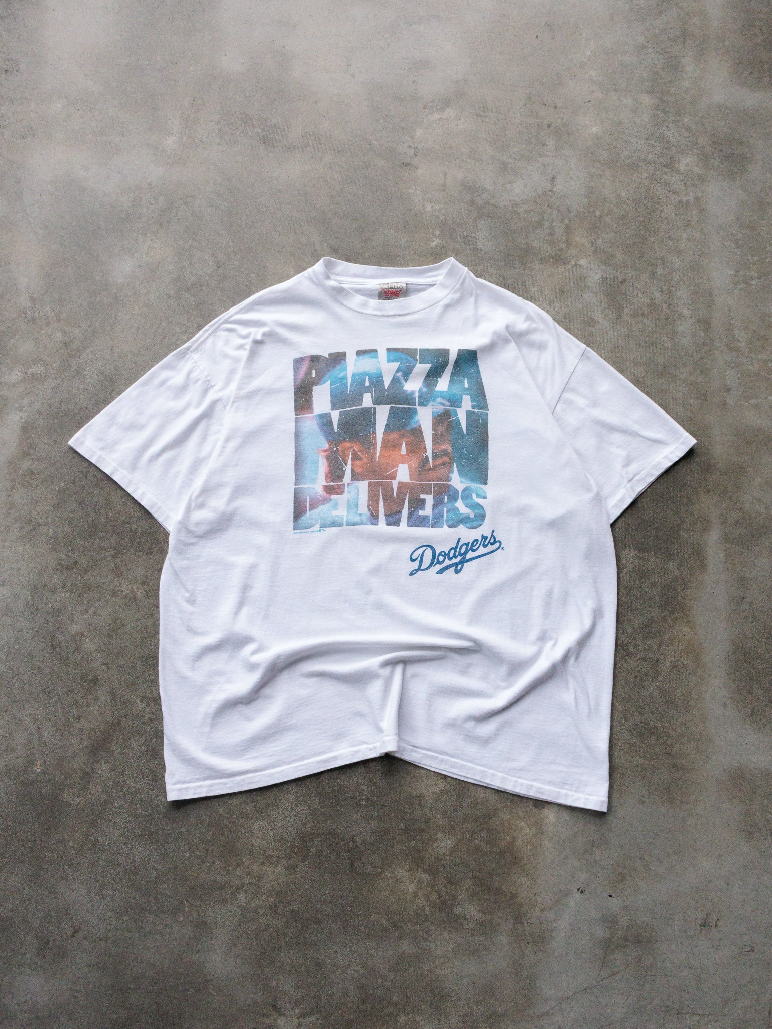 Vintage 1996 LA Dodgers Mike Piazza Tee (2XL)