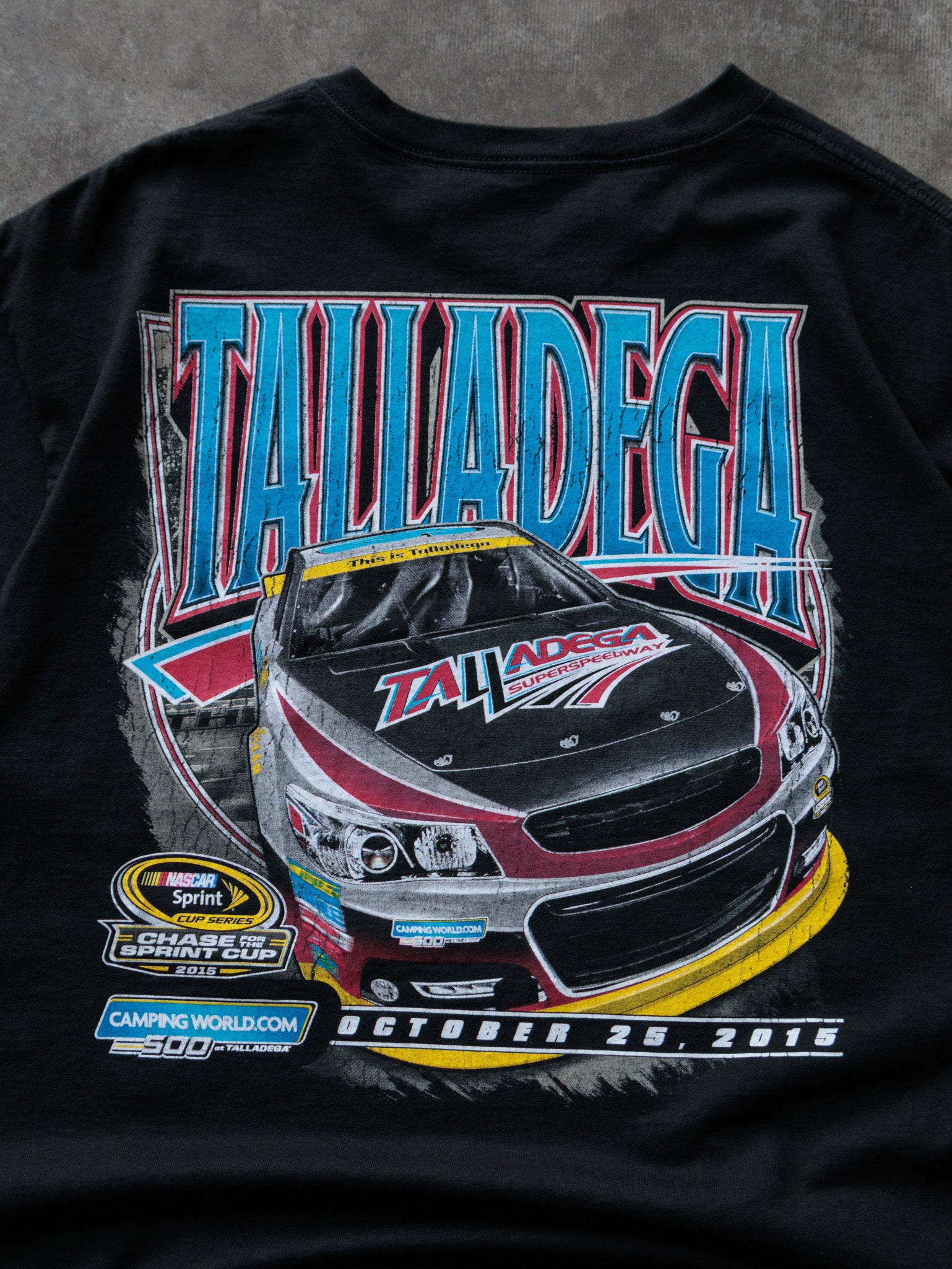 Vintage 2015 Black Talladega Superspeedway Tee (-)