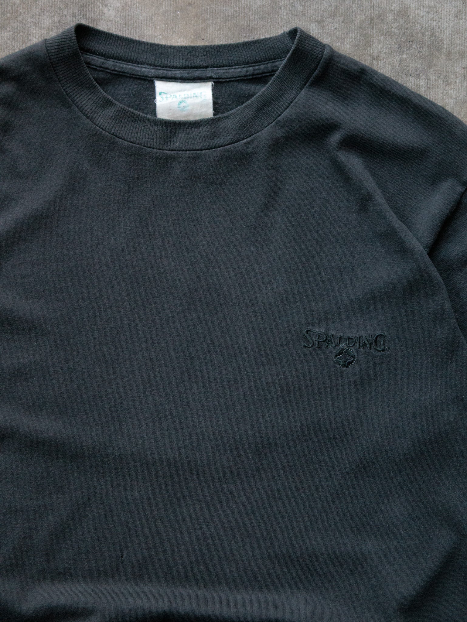 Vintage 90s Black Spalding Tee (-)