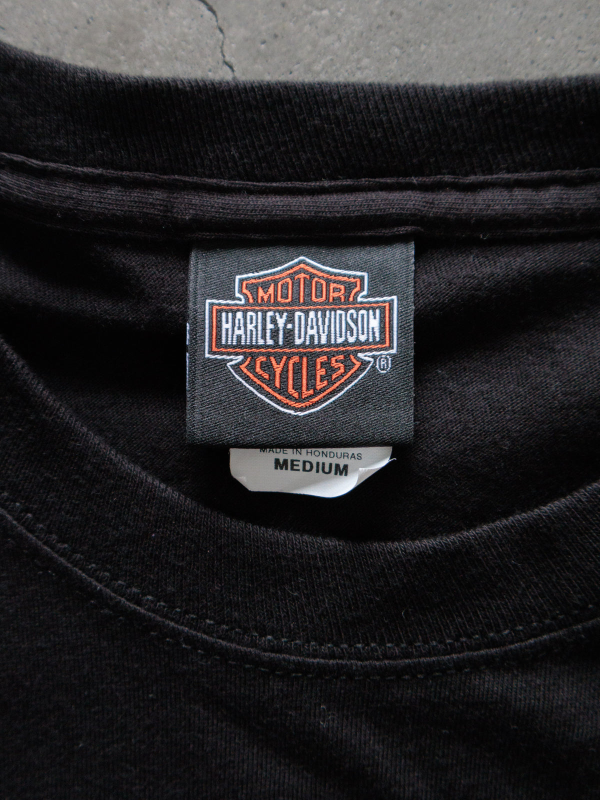 Vintage Black Harley-Davidson San Antonio Texas Tee (M)