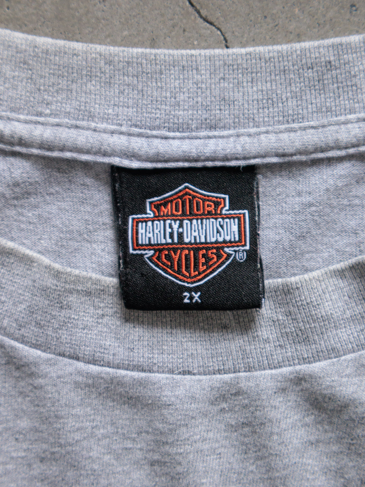 Vintage 00s Grey Harley-Davidson Daytona Beach Florida Tee (2XL)