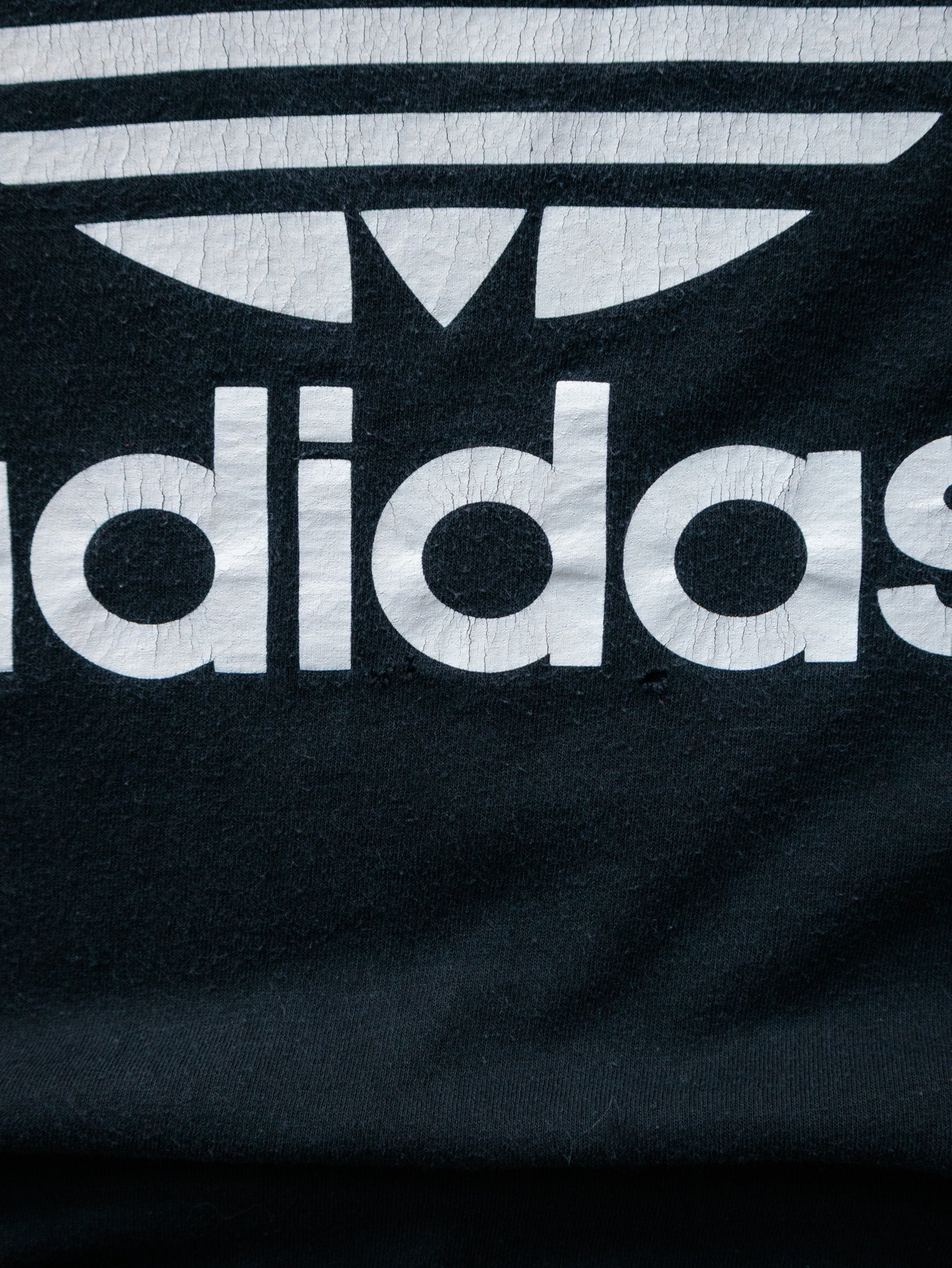 Vintage 90s Black Adidas Tee (L)